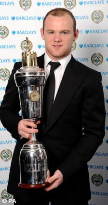 Wayne Rooney PFA's player