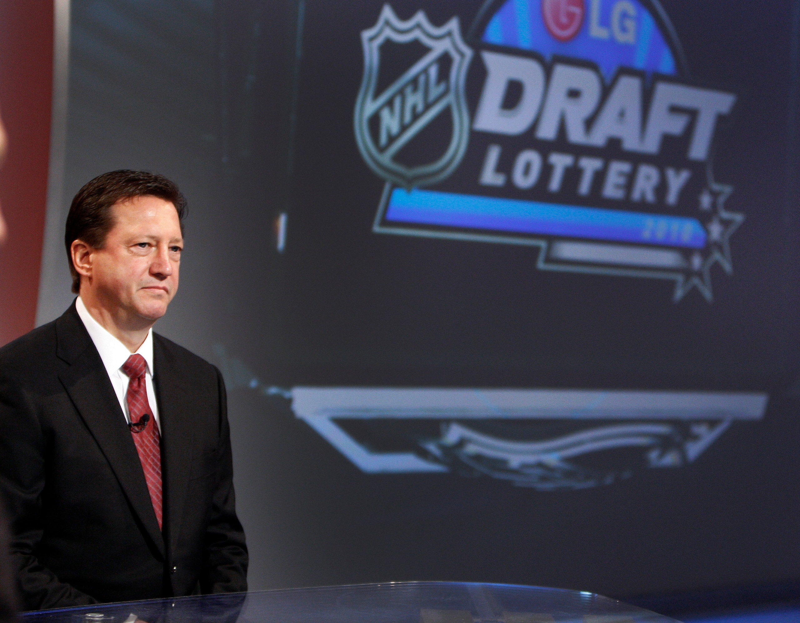 TORONTO - APRIL 13: Edmonton Oilers GM Steve Tambellini awaits the announcement for the first overall pick during the NHL Draft Lottery Drawing at the TSN Studio April 13, 2010 in Toronto, Ontario, Canada. (Photo by Abelimages / Getty Images for NHL) TORONTO - APRIL 13: Edmonton Oilers GM Steve Tambellini awaits the announcement for the first overall pick during the NHL Draft Lottery Drawing at the TSN Studio April 13, 2010 in Toronto, Ontario, Canada. (Photo by Abelimages / Getty Images for NHL)