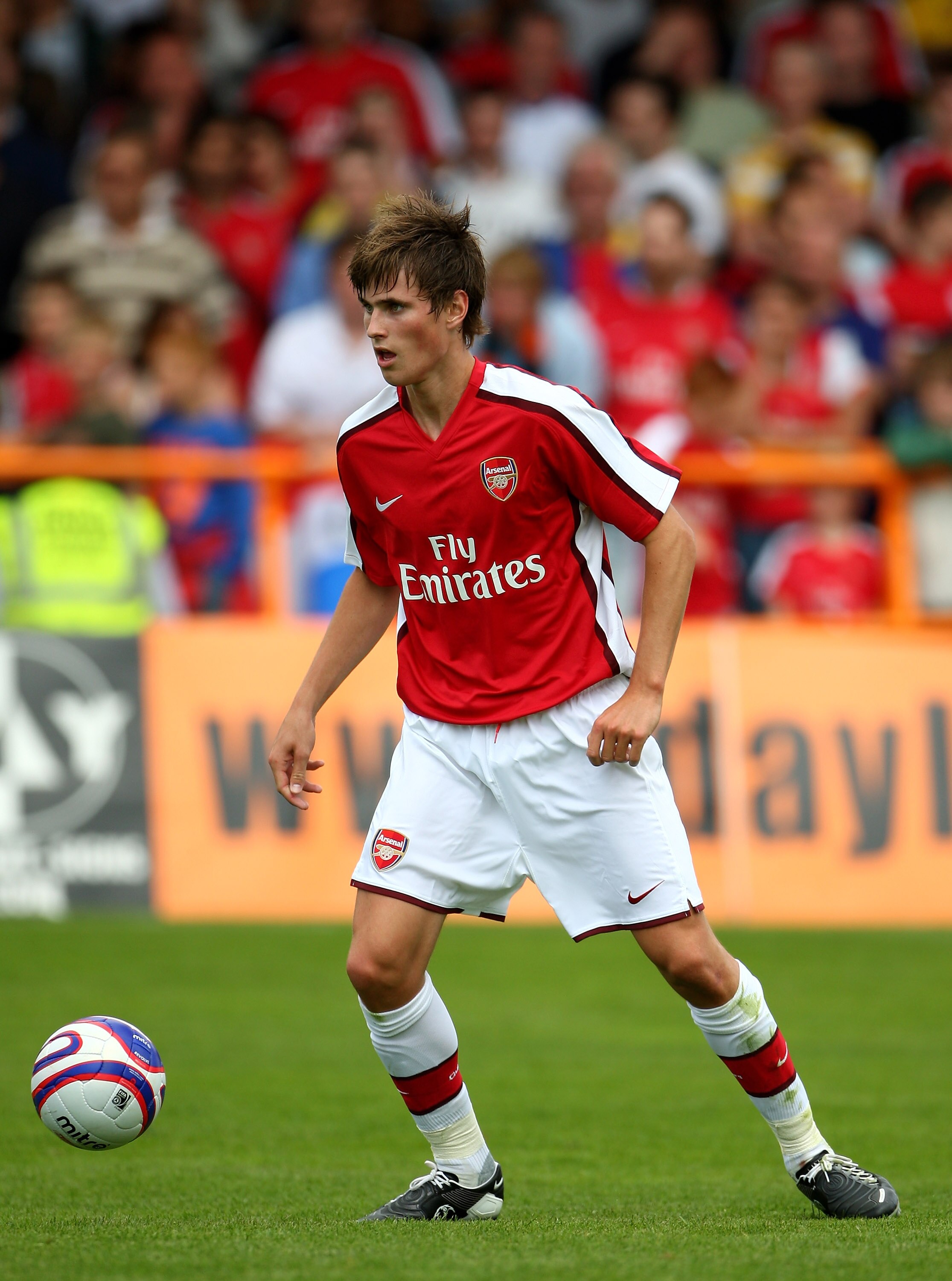 LONDON - JULY 19: Havard Nordtveit Arsenal during the Pre Season Friendly match between Barnet and Arsenal at Underhill on July 19, 2008 in London, United Kingdom. (Photo by Phil Cole/Getty Images) LONDON - JULY 19: Havard Nordtveit Arsenal during the Pre Season Friendly match between Barnet and Arsenal at Underhill on July 19, 2008 in London, United Kingdom. (Photo by Phil Cole/Getty Images)