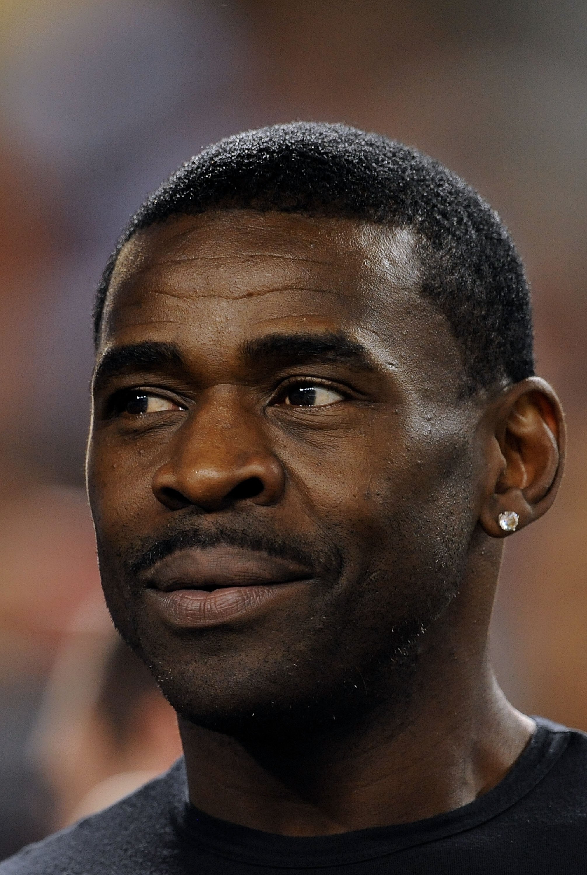 ARLINGTON, TX - NOVEMBER 26:  Former NFL player Michael Irvin at Cowboys Stadium on November 26, 2009 in Arlington, Texas.  (Photo by Ronald Martinez/Getty Images)
