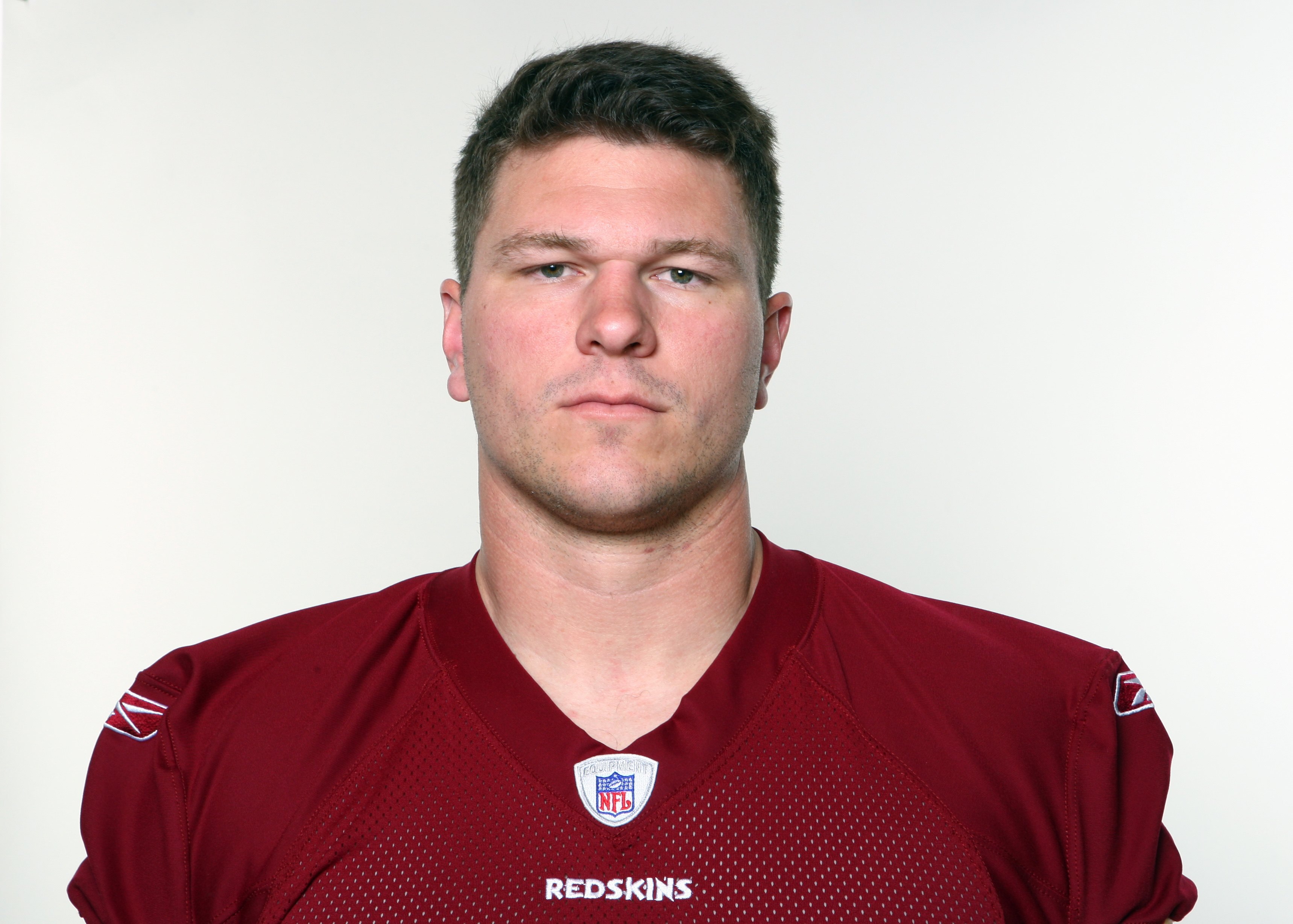 LANDOVER, MD - 2009:  Jon Jansen of the Washington Redskins poses for his 2009 NFL headshot at photo day in Landover, Maryland.  (Photo by NFL Photos)