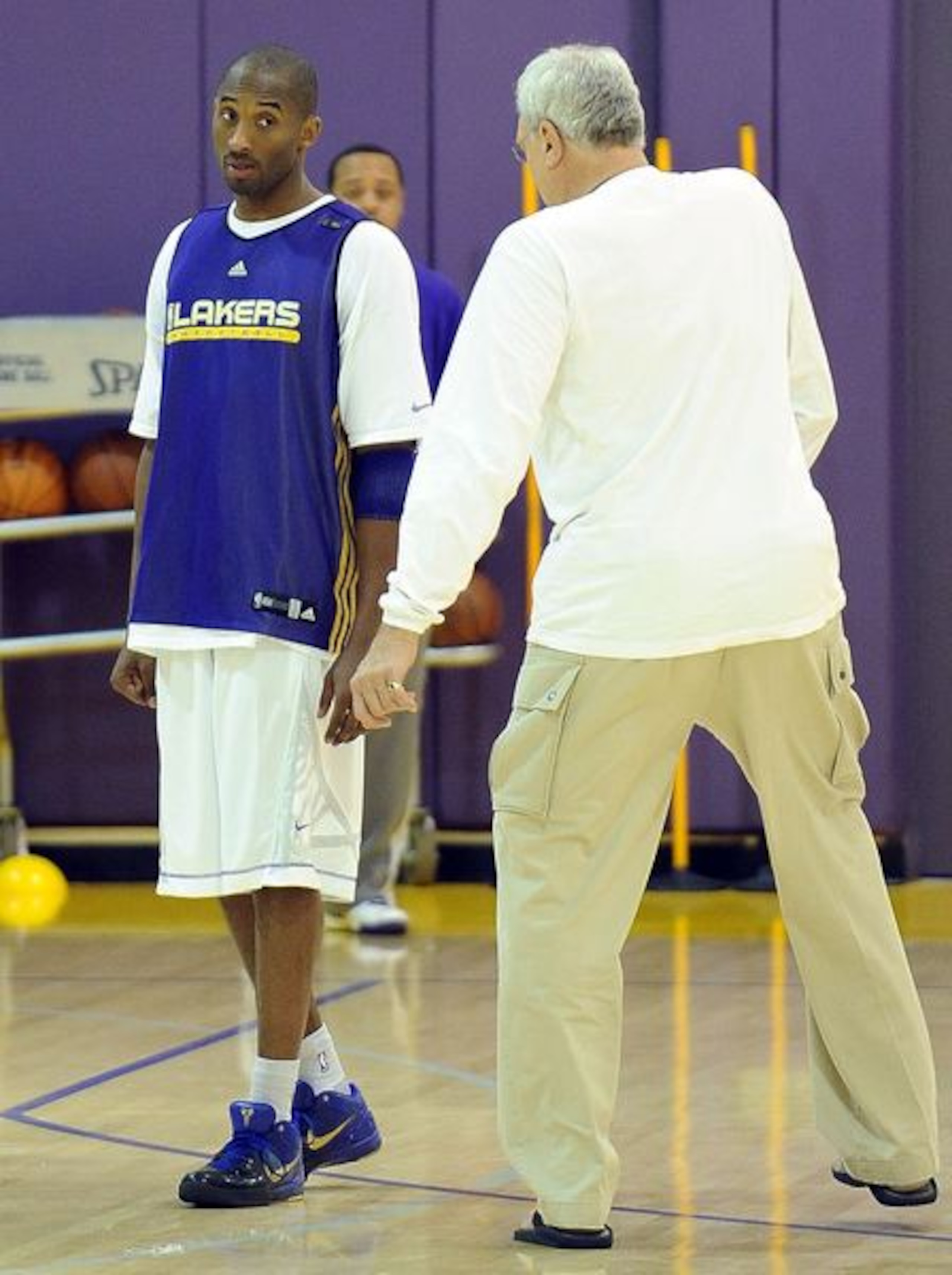 Kobe Bryant in practice