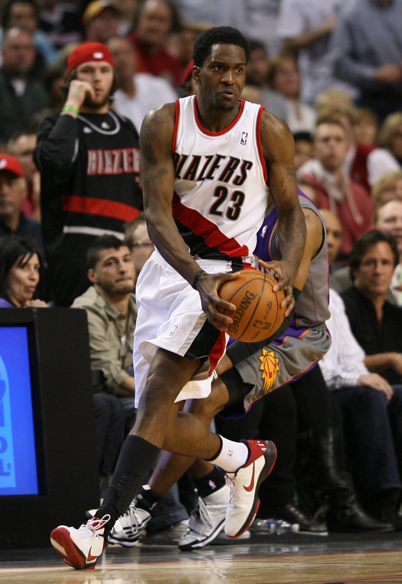PORTLAND, OR - APRIL 29:  Martell Webster #23 of the Portland Trail Blazers in action against the Phoenix Suns during Game Six of the Western Conference Quarterfinals of the NBA Playoffs on April 29, 2010 at the Rose Garden in Portland, Oregon. The Suns d
