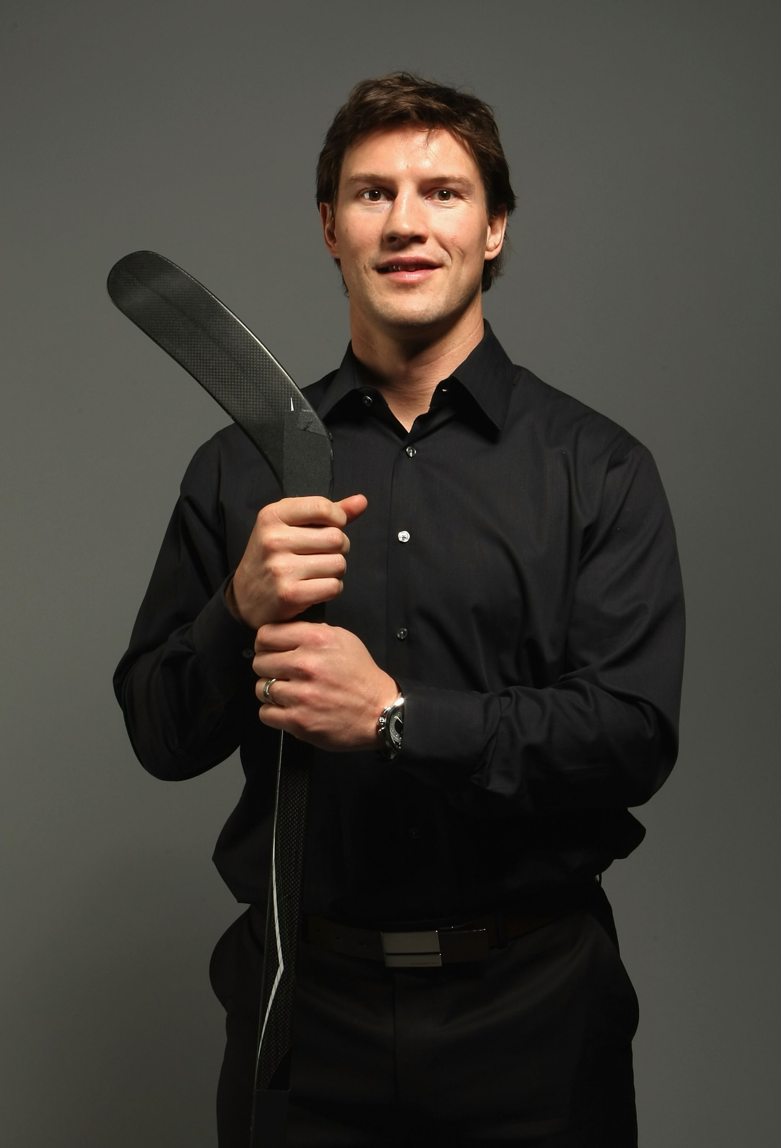 MONTREAL, QC - JANUARY 23:  Western Conference All-Star Shane Doan of the Phoenix Coyotes poses for a portrait during the 2009 NHL Live Western/Eastern Conference All-Stars Media Availability at the Queen Elizabeth Fairmont Hotel on January 23, 2009 in Mo