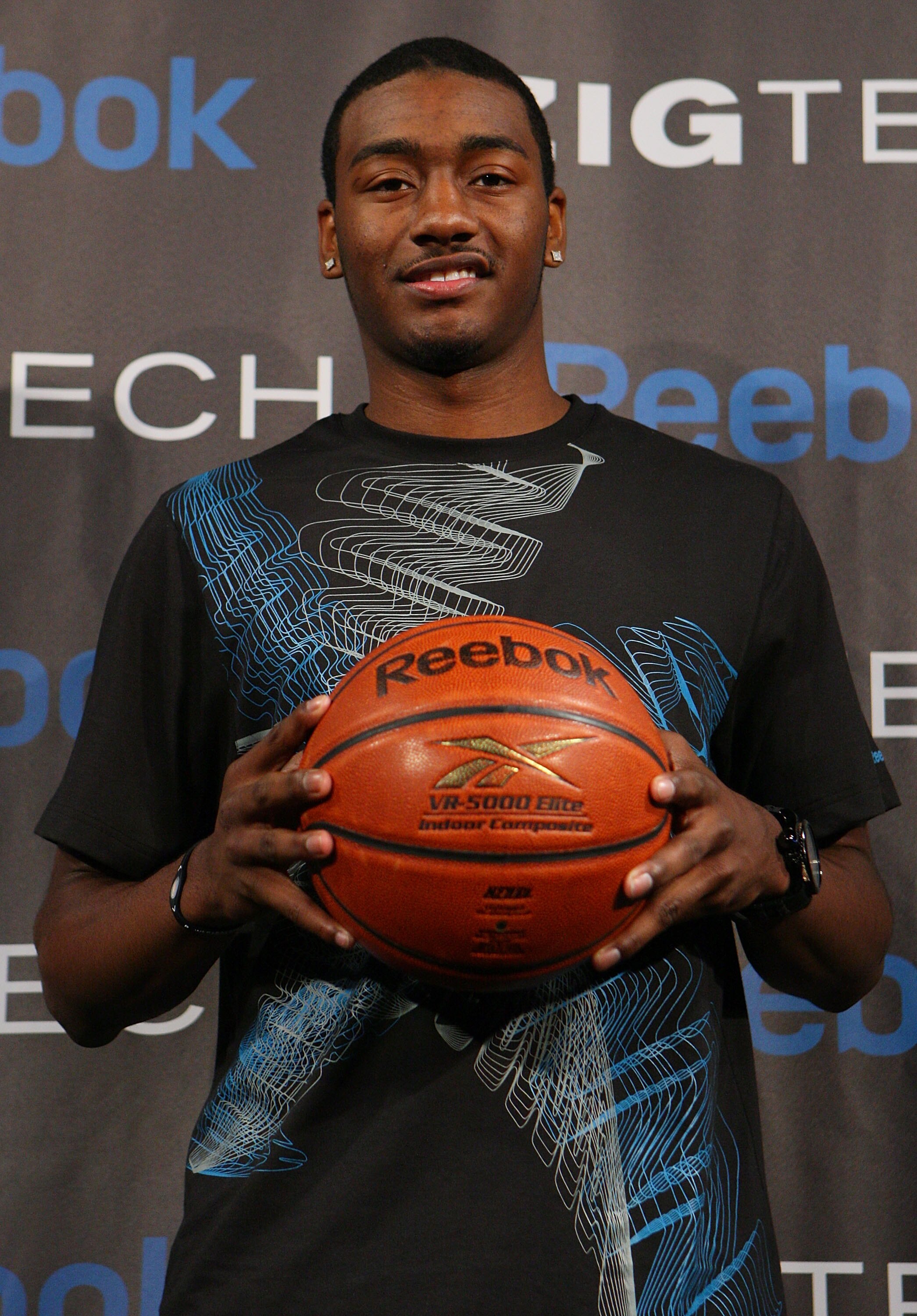 NEW YORK - JUNE 23:  Projected #1 NBA draft pick John Wall poses for a photo during a press conference to unveil his new state-of-the-art Reebok basketball shoe ZigTech Slash at Arena Event Space on June 23, 2010 in New York City.  (Photo by Mike Stobe/Ge
