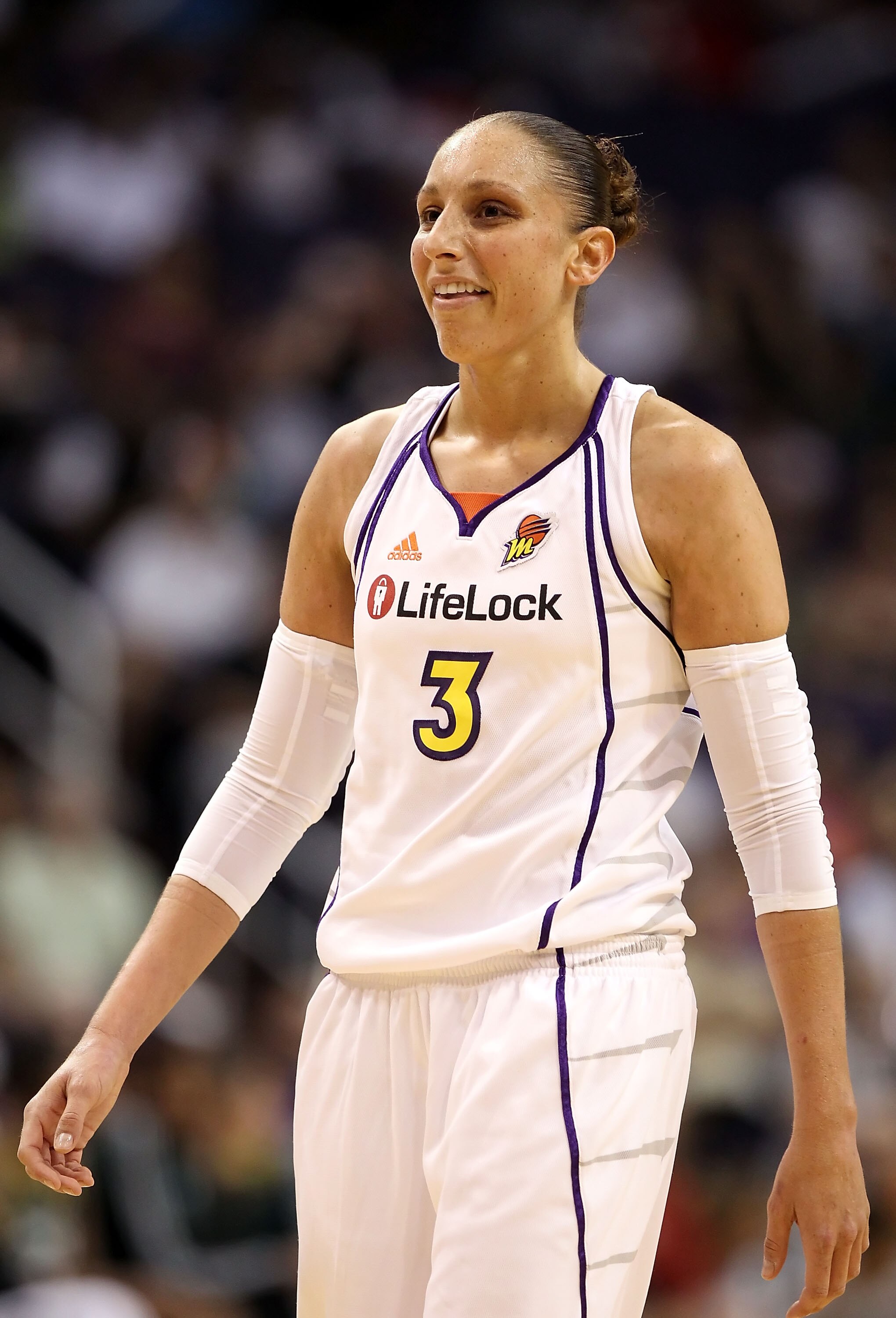 PHOENIX - SEPTEMBER 05:  Diana Taurasi #3 of the Phoenix Mercury in Game Two of the Western Conference Finals against the Seattle Storm during the 2010 WNBA Playoffs at US Airways Center on September 5, 2010 in Phoenix, Arizona.   The Storms defeated the 