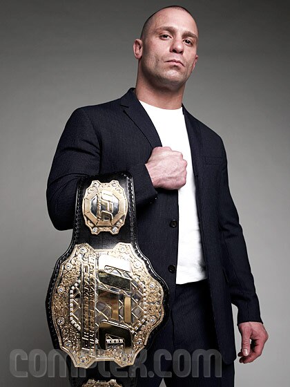 Nothing fills out a suit better than a badass from New York... no, not you, Phil Baroni.