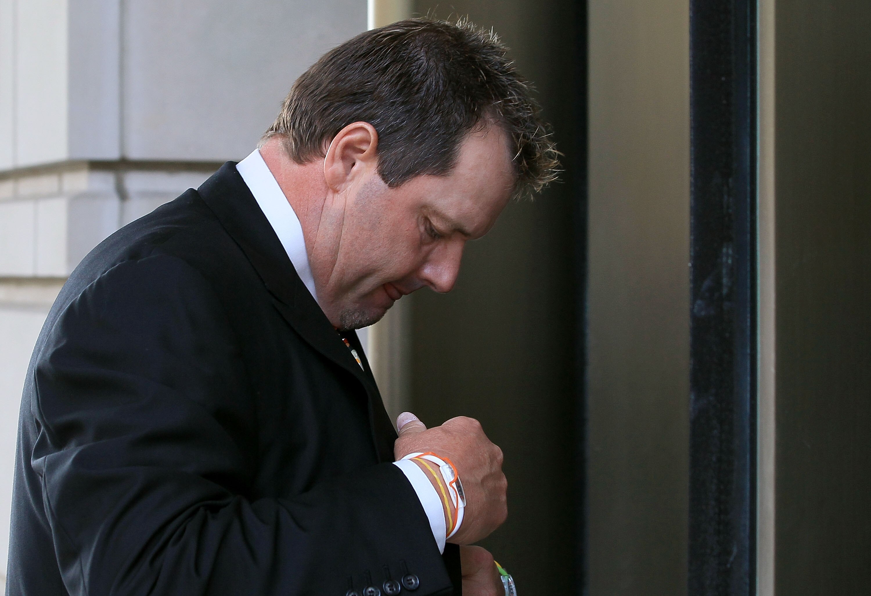 WASHINGTON - AUGUST 30: Baseball pitching star Roger Clemens arrives at the U.S. District Court on August 30, 2010 in Washington, DC. Clemens was charged with making false statements, perjury and obstructing Congress when he testified in a February 2008 i