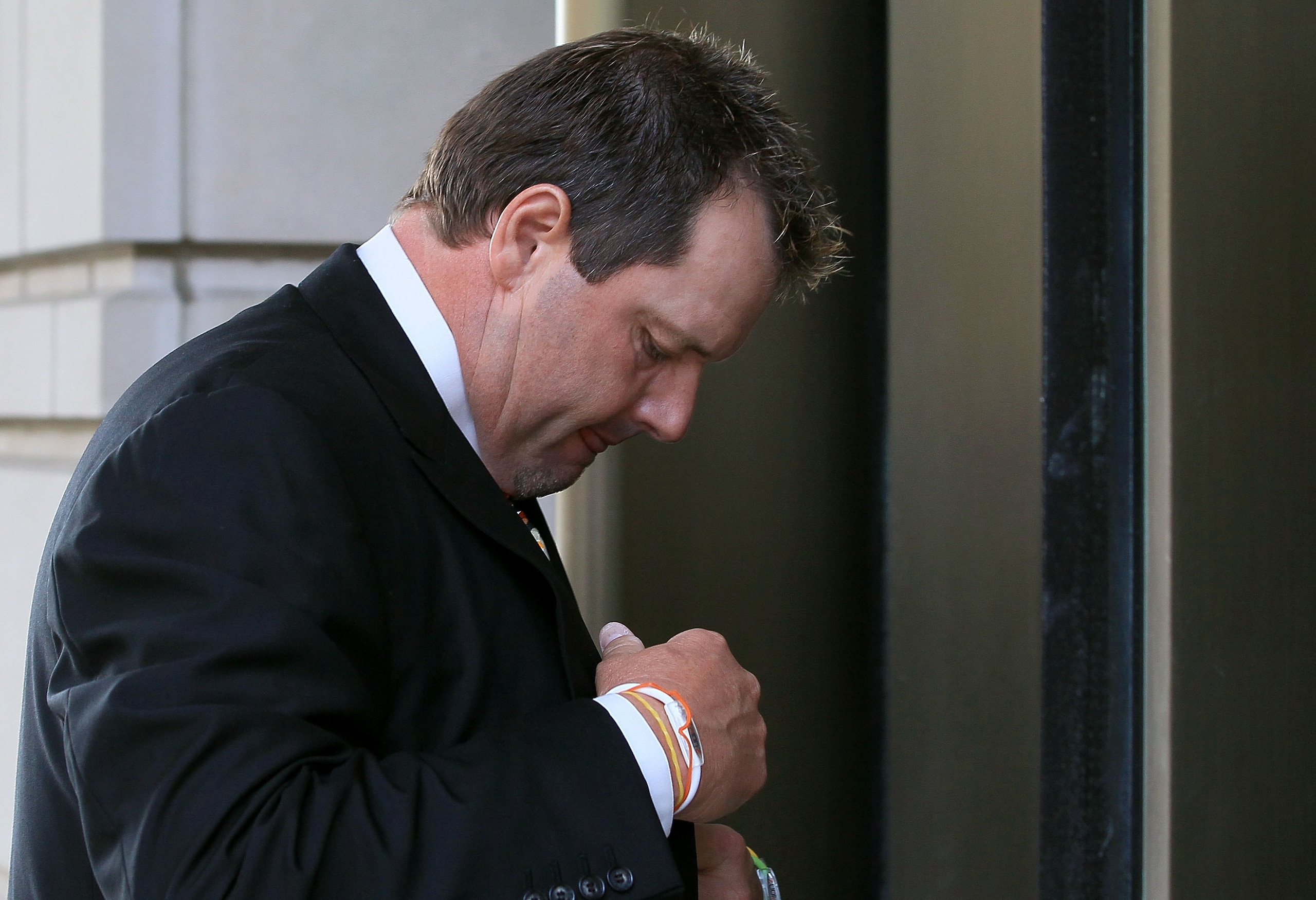 WASHINGTON - AUGUST 30: Baseball pitching star Roger Clemens arrives at the U.S. District Court on August 30, 2010 in Washington, DC. Clemens was charged with making false statements, perjury and obstructing Congress when he testified in a February 2008 i