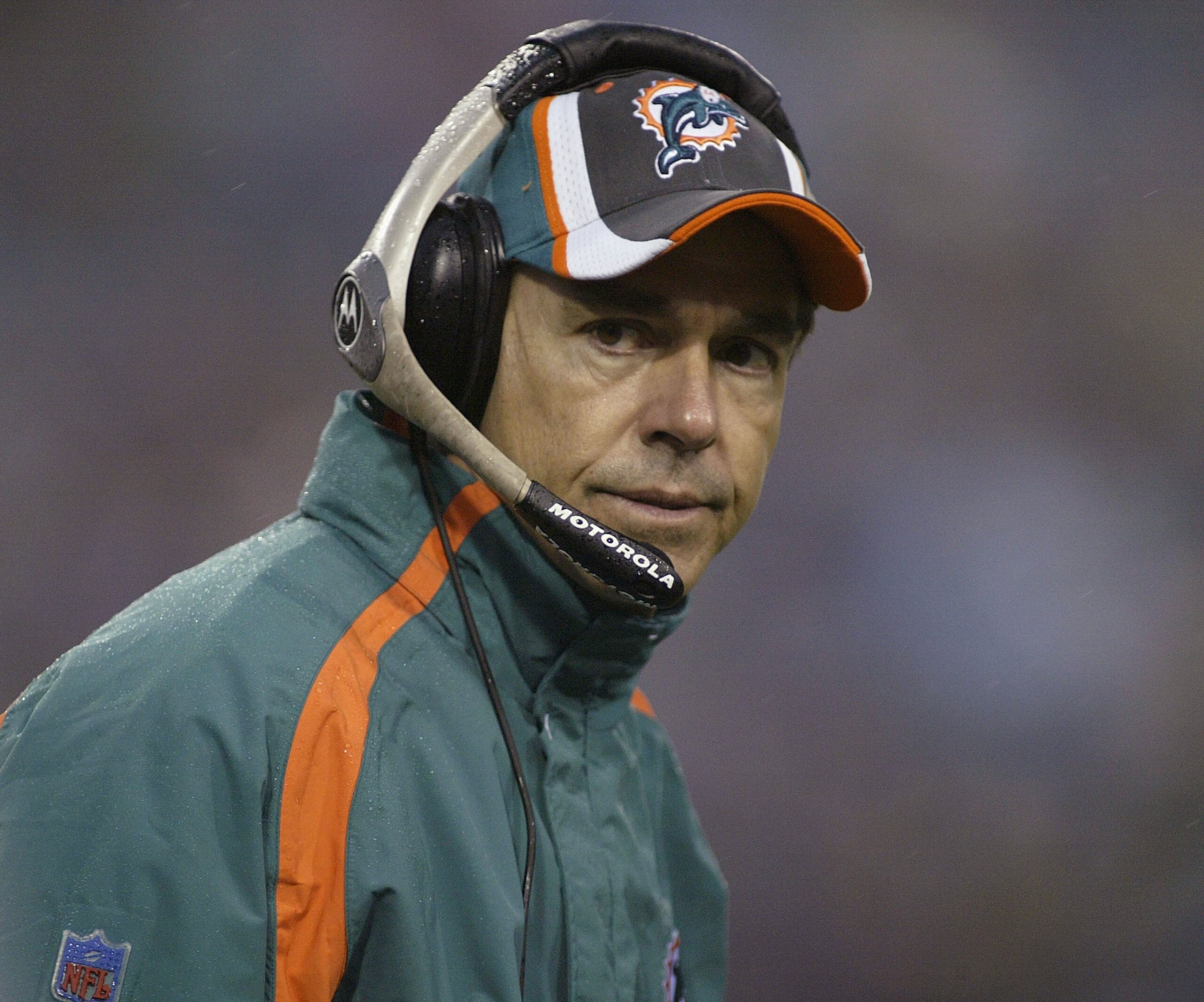 ORCHARD PARK, NY - DECEMBER 17:  Nick Saban, head coach of the Miami Dolphins, stands on the sidelines in the fourth quarter of a 21-0 loss to the Buffalo Bills on December 17, 2006 at Ralph Wilson Stadium in Orchard Park, New York.  (Photo by Rick Stewar
