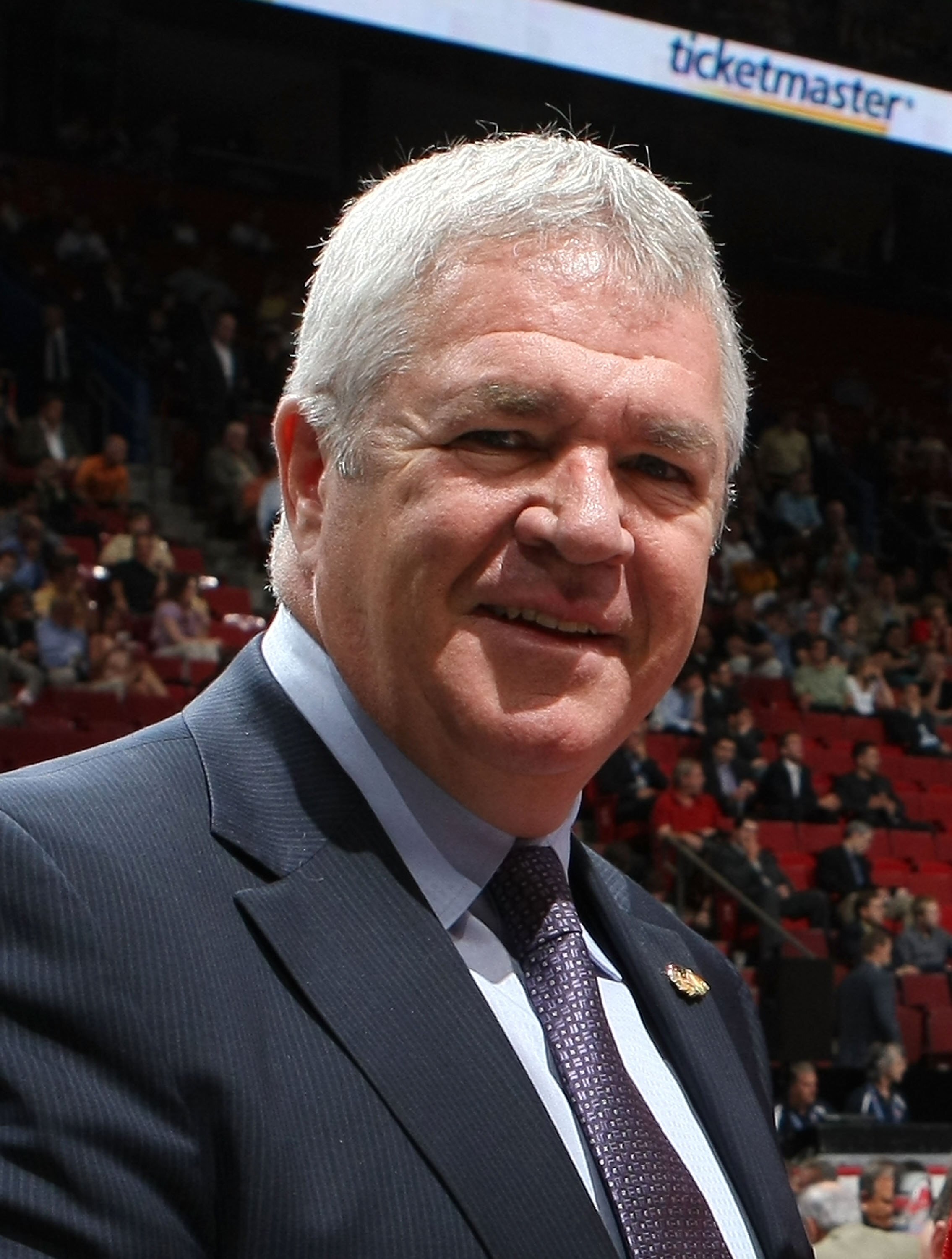 MONTREAL, QC - JUNE 27: Dale Tallon of the Chicago Blackhawks photographed during the 2009 NHL Entry Draft at the Bell Centre on June 27, 2009 in Montreal, Quebec, Canada.  (Photo by Bruce Bennett/Getty Images)