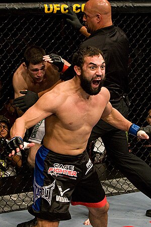 Johnny Hendricks has won using his wrestling and his striking, if he can make the two work together he could be elite.