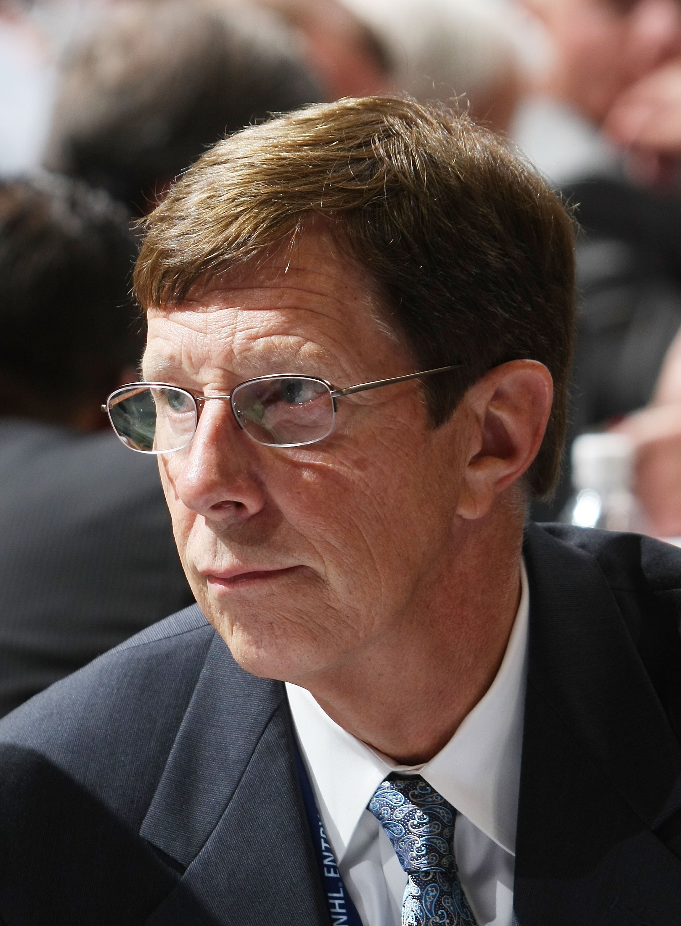 MONTREAL, QC - JUNE 27: David Poile of the Nashville Predators photographed during the 2009 NHL Entry Draft at the Bell Centre on June 27, 2009 in Montreal, Quebec, Canada.  (Photo by Bruce Bennett/Getty Images)