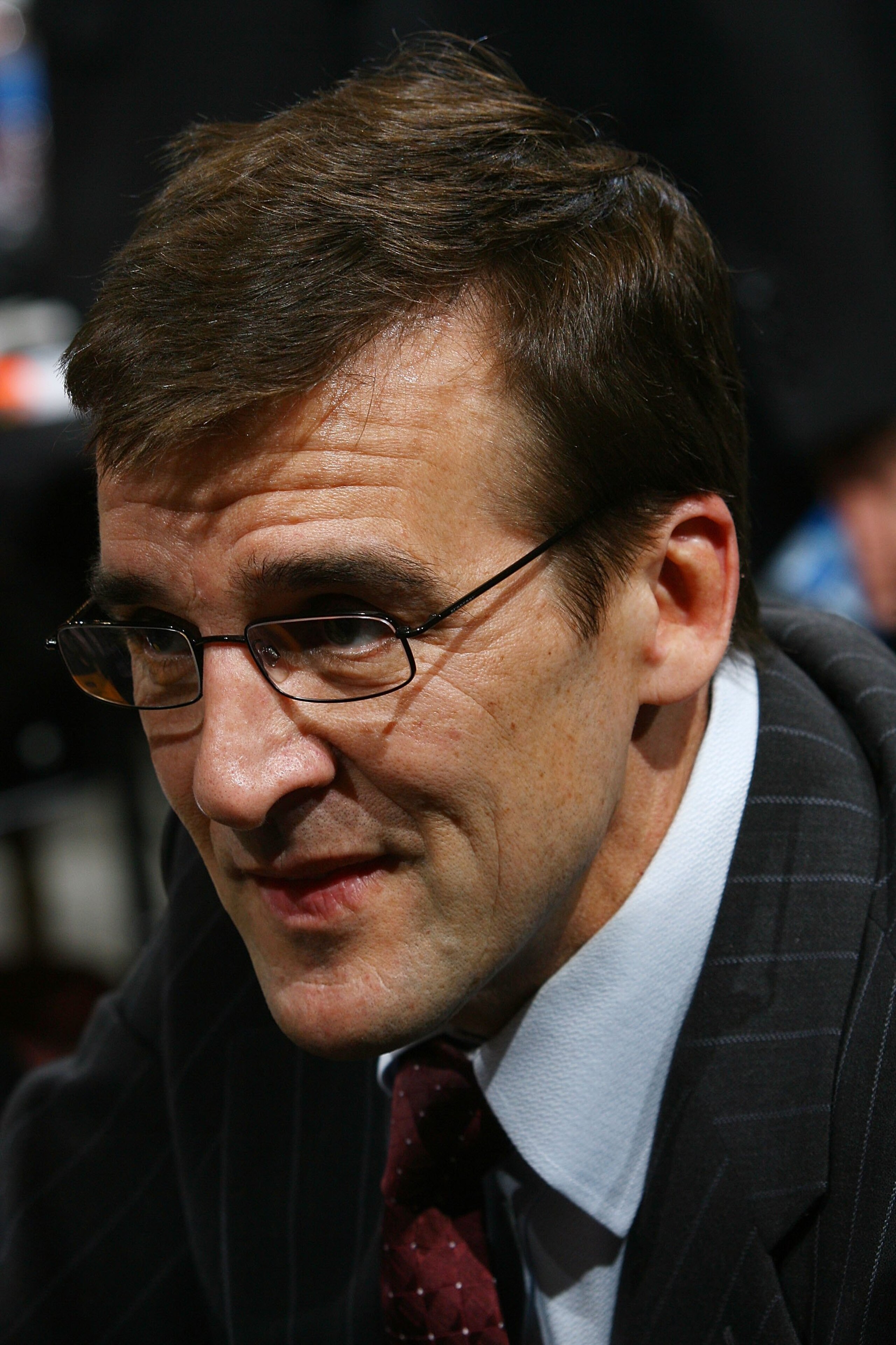 OTTAWA, ON - JUNE 20: George McPhee of the Washington Capitals photographed during the 2008 NHL Entry Draft at Scotiabank Place on June 20, 2008 in Ottawa, Ontario, Canada. (Photo by Bruce Bennett/Getty Images)