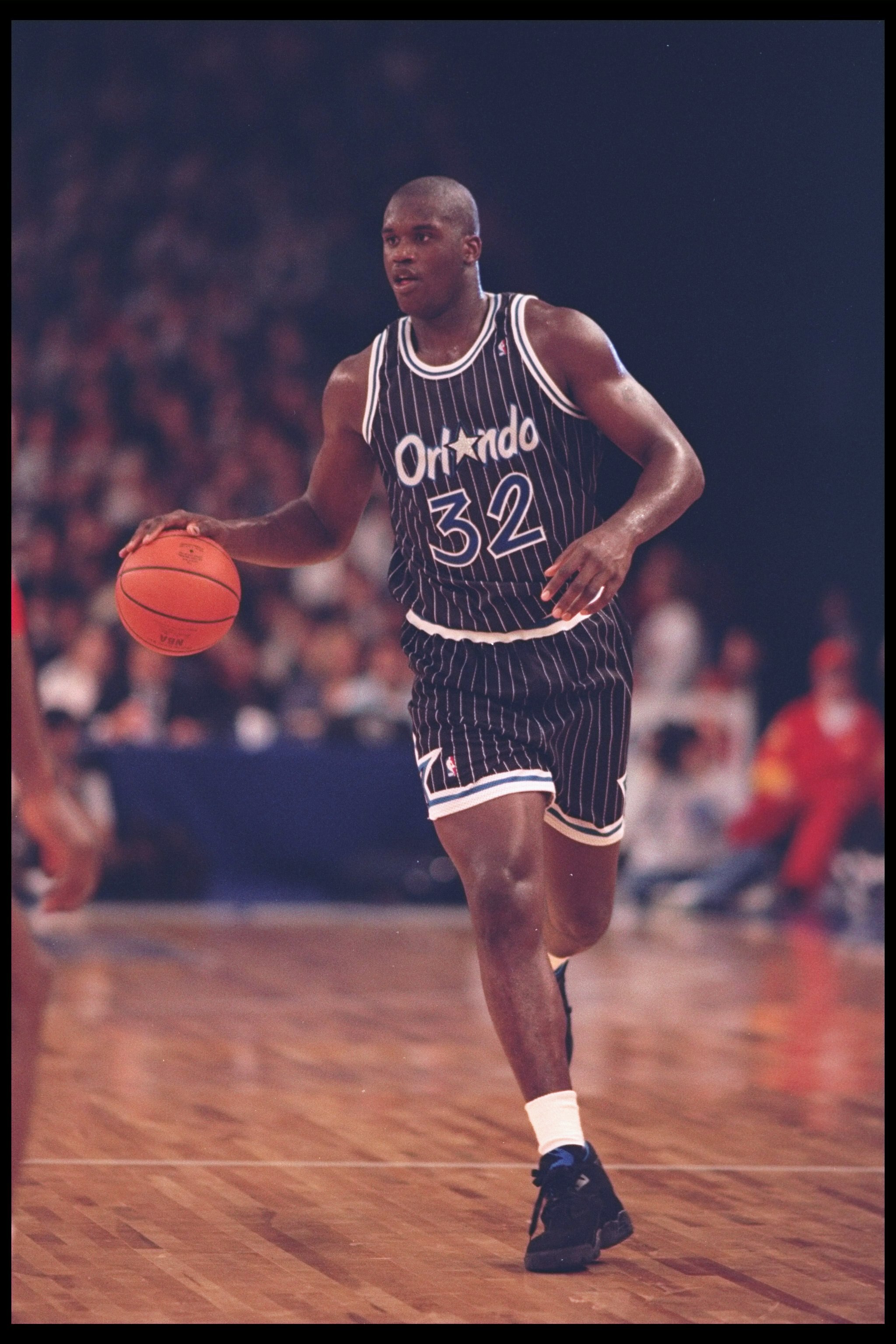Center Shaquille O'Neal of the Orlando Magic.