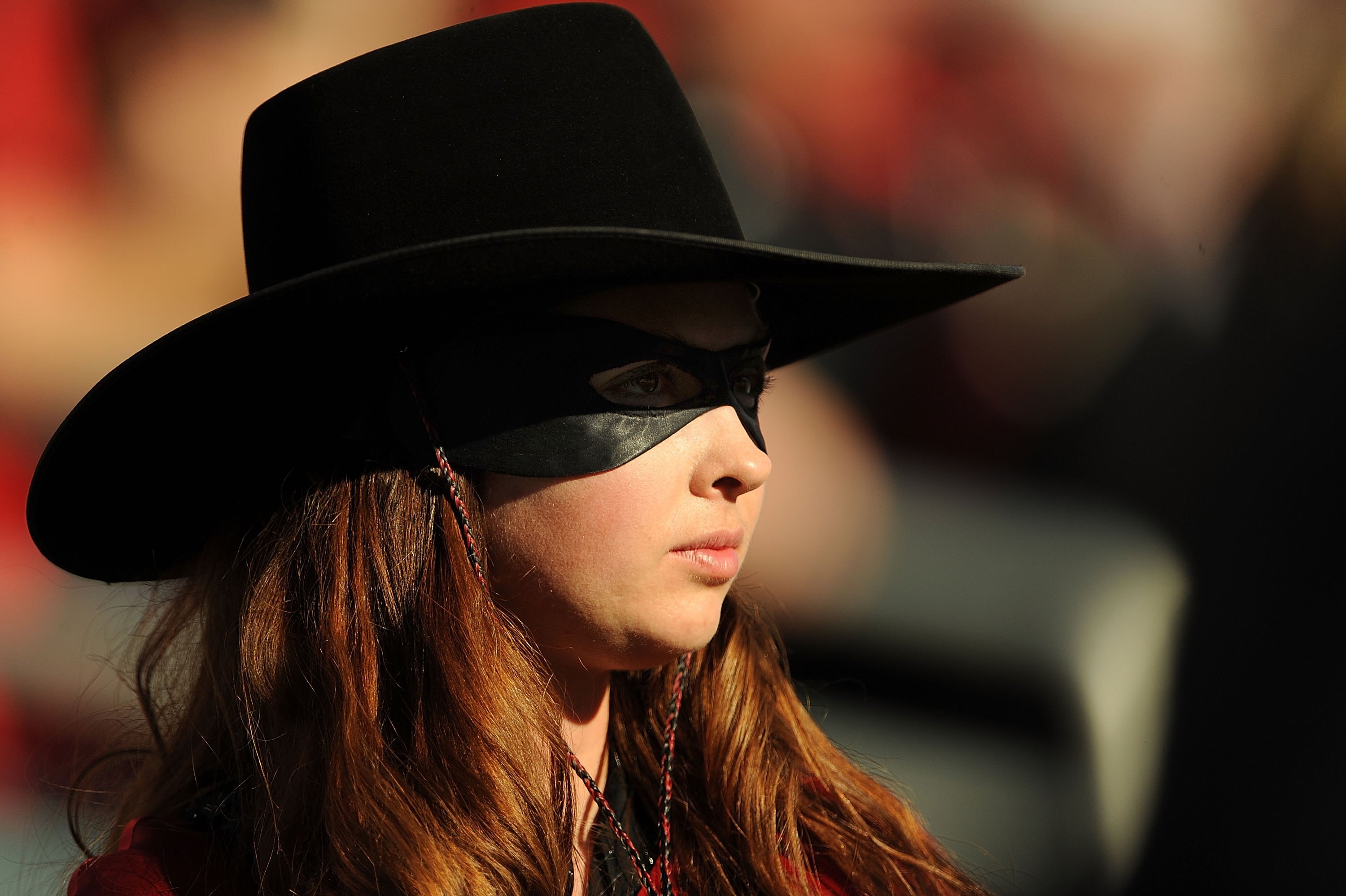 DALLAS - JANUARY 02:  The Texas Tech Red Raiders mascot during play against the Mississippi Rebels during the AT&T Cotton Bowl on January 2, 2009 at the Cotton Bowl in Dallas, Texas.  (Photo by Ronald Martinez/Getty Images)