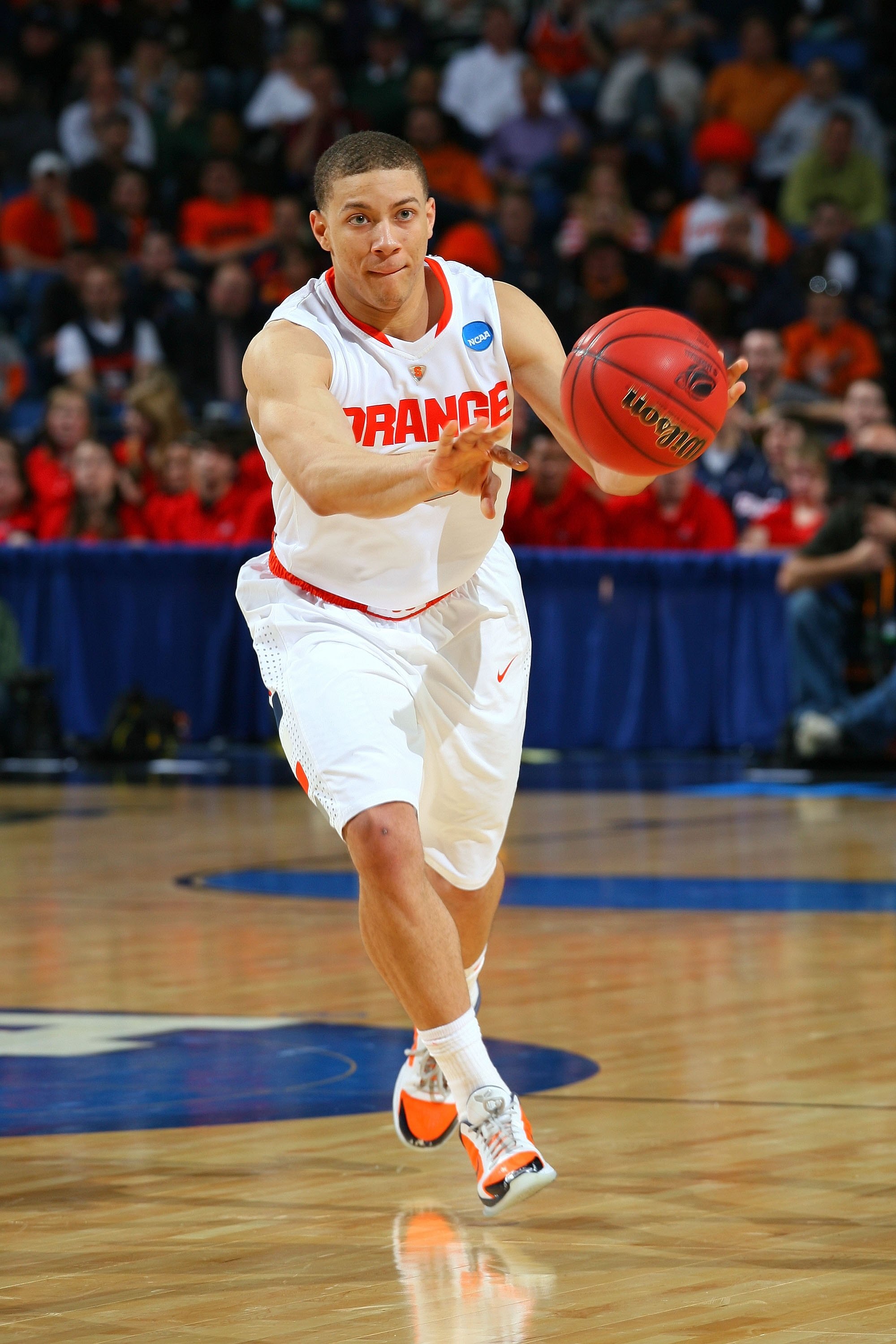BUFFALO, NY - MARCH 19:  Brandon Triche #25 of the Syracuse Orange against the Vermont Catamounts during the first round of the 2010 NCAA men's basketball tournament at HSBC Arena on March 19, 2010 in Buffalo, New York.  (Photo by Rick Stewart/Getty Image
