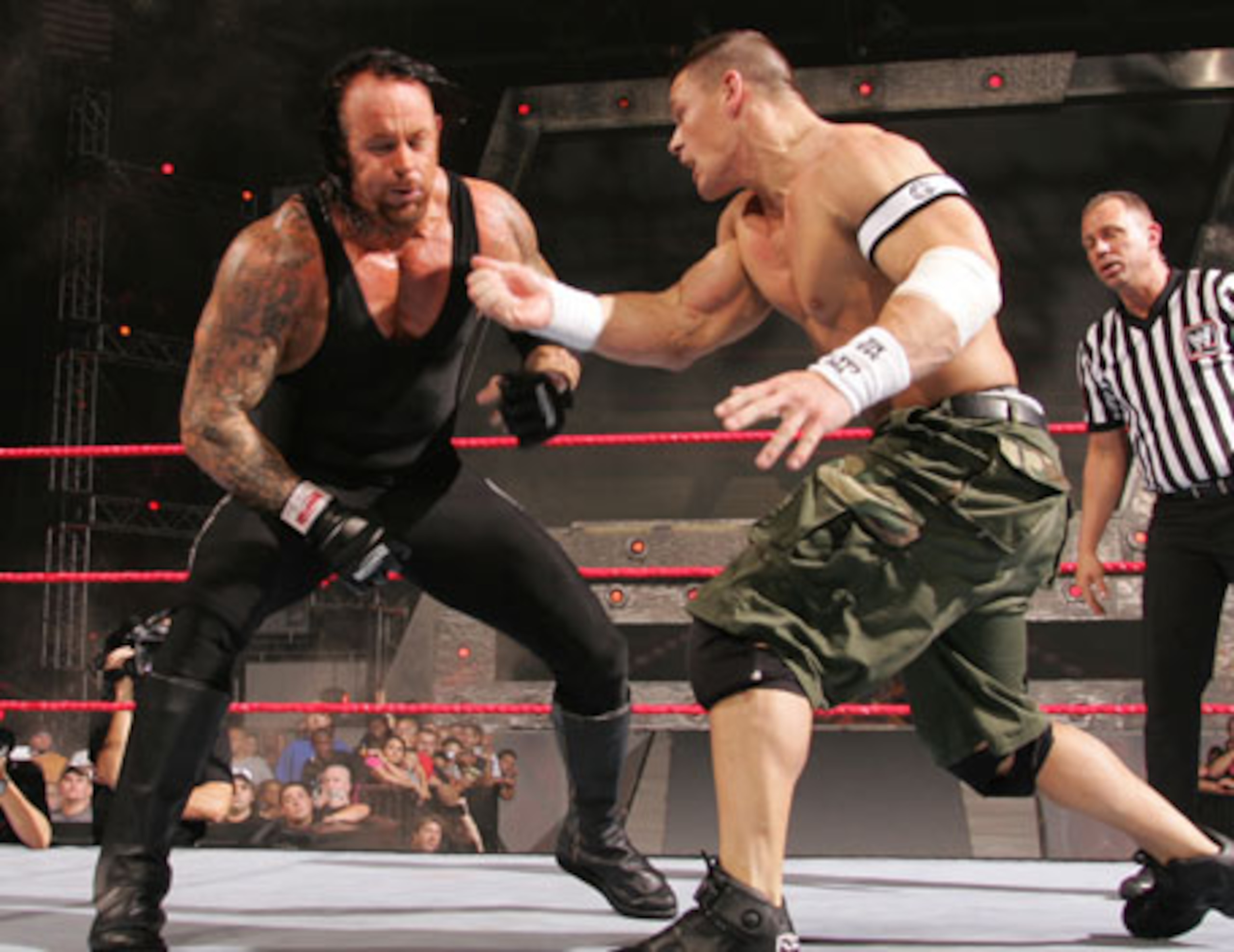 Cena and Undertaker fighting on raw. But could it happen at WM XVII?