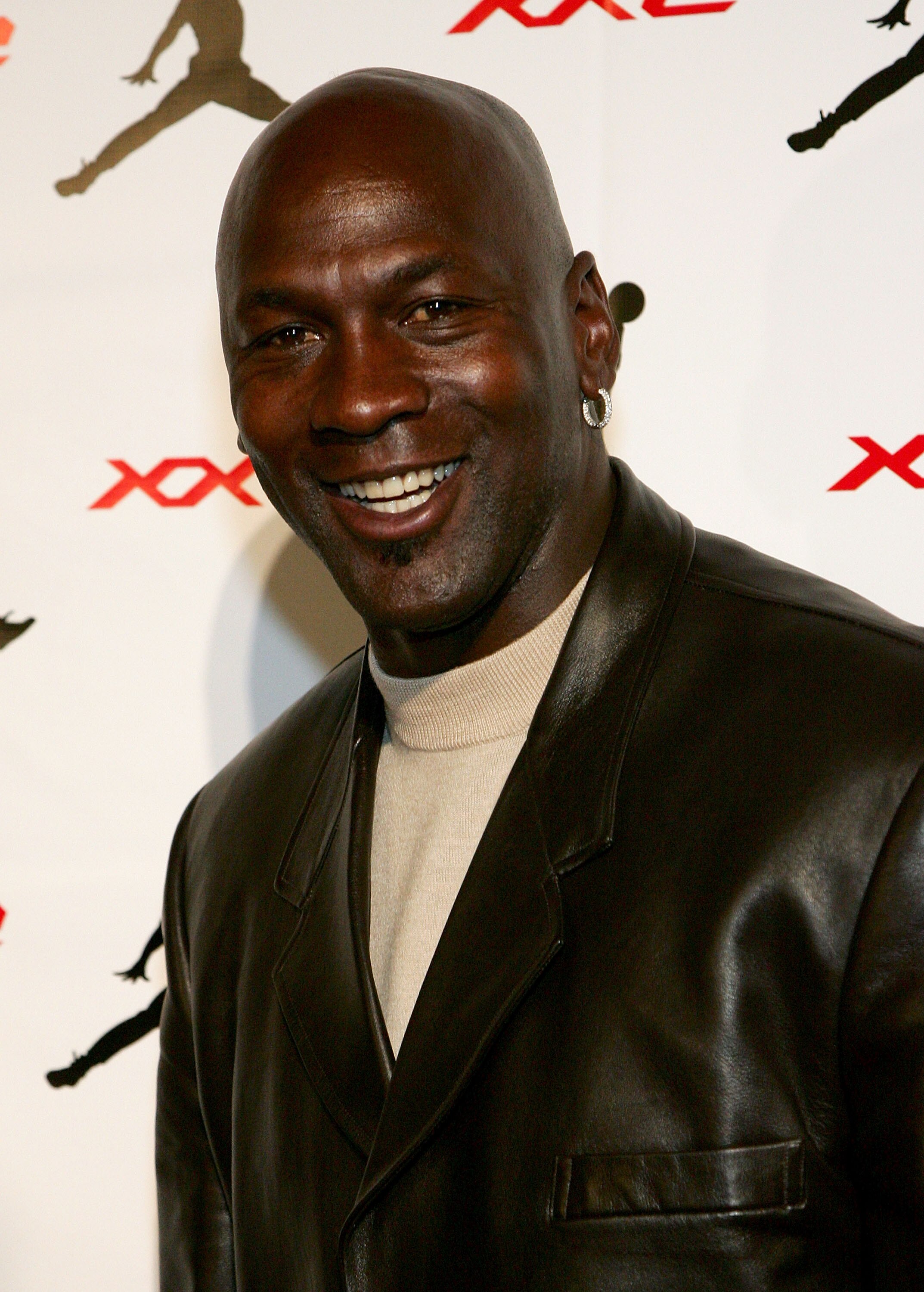 LAS VEGAS - FEBRUARY 16:  NBA legend Michael Jordan arrives to the celebration for Jordan Brand's launch of the Air Jordan XX2 shoe at the MGM Grand Pavillion Tent inside the MGM Grand Hotel/Casino on February 16, 2007 in Las Vegas, Nevada.  (Photo by Eth
