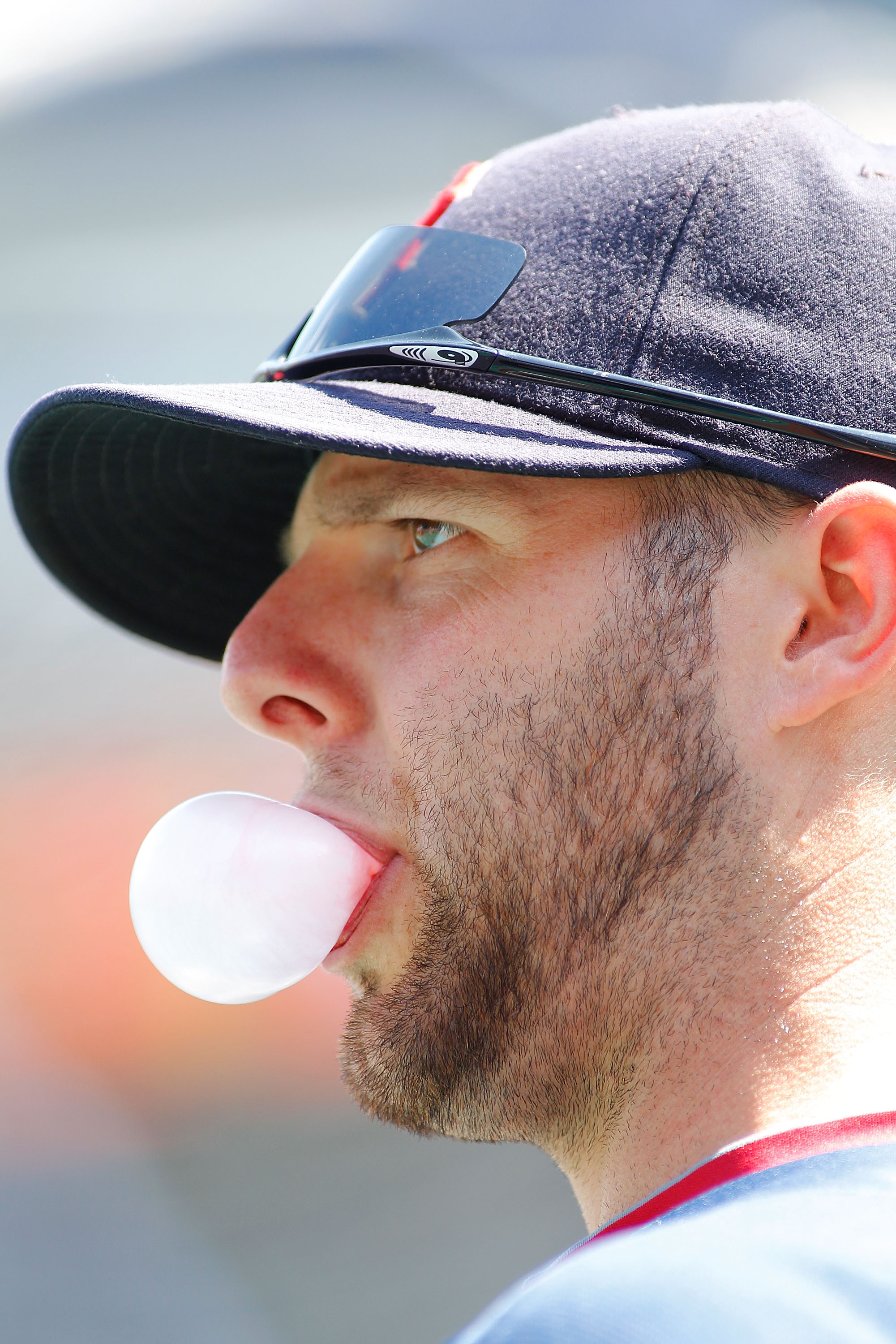 NEW YORK - AUGUST 07:  Dustin Pedroia #15 of the Boston Red Sox looks on during batting practice prior to the game against the New York Yankees on August 7, 2010 at Yankee Stadium in the Bronx borough of New York City.  (Photo by Mike Stobe/Getty Images)