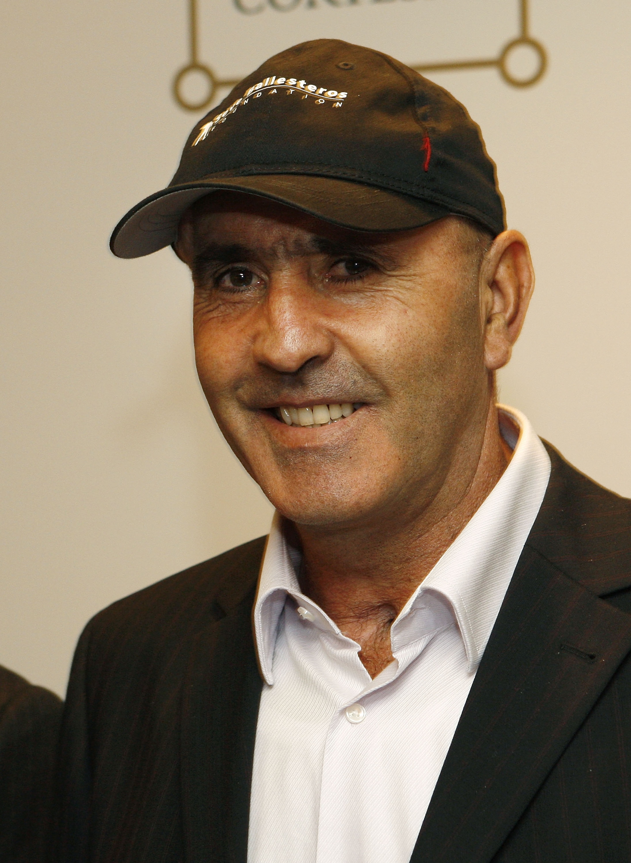 MADRID, SPAIN - OCTOBER 14: Seve Ballesteros of Spain smiles during the press conference of the Volvo World Match Play Championship 2009 presentation at Intercontinental Hotel on October 14, 2009 in Madrid, Spain. Ballesteros, who is recovering from cance