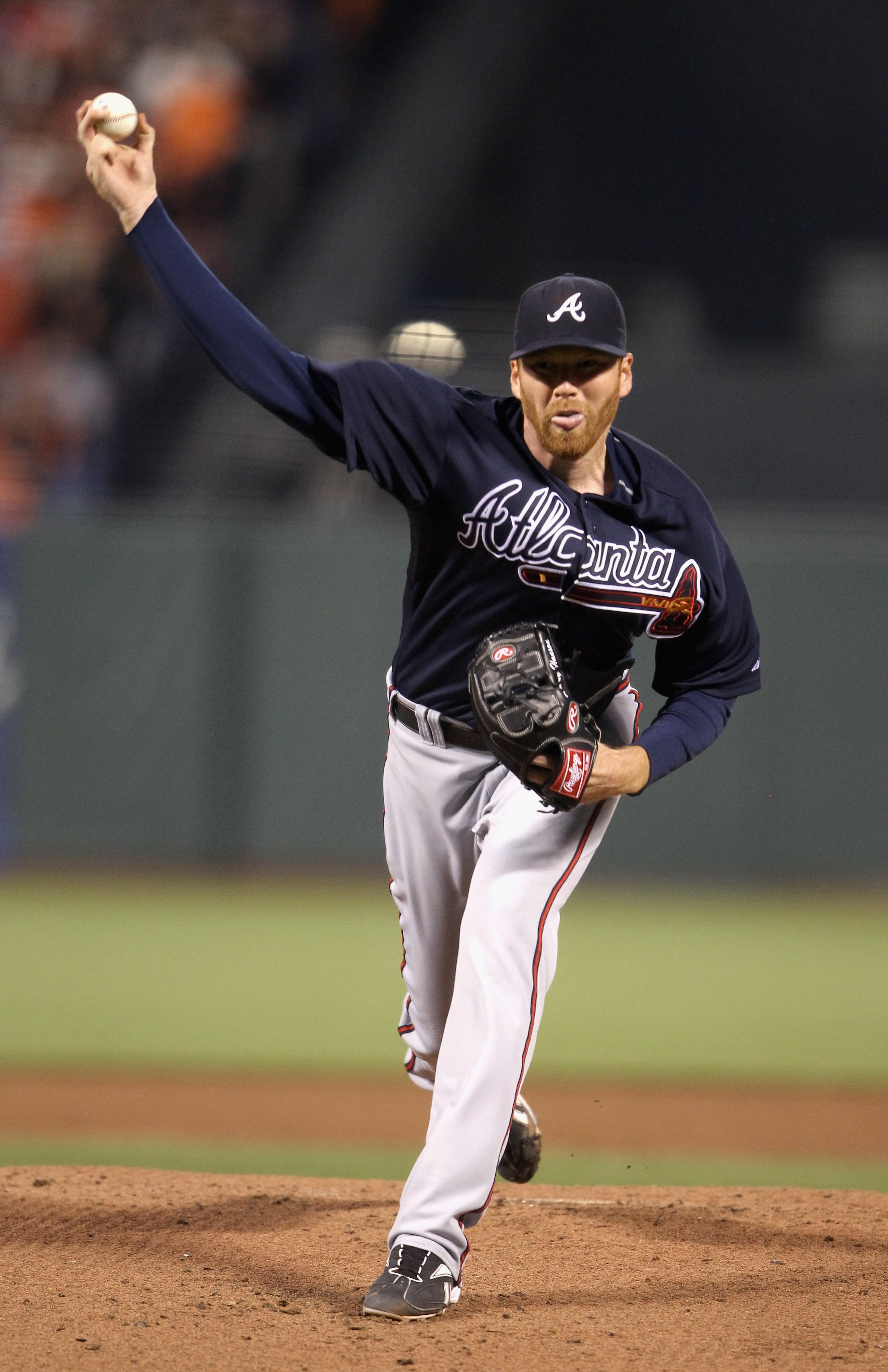 SAN FRANCISCO - OCTOBER 08: Tommy Hanson #48 of the Atlanta Braves pitches against the San Francisco Giants during game 2 of the NLDS at AT&T Park on October 8, 2010 in San Francisco, California. (Photo by Ezra Shaw/Getty Images) SAN FRANCISCO - OCTOBER 08: Tommy Hanson #48 of the Atlanta Braves pitches against the San Francisco Giants during game 2 of the NLDS at AT&T Park on October 8, 2010 in San Francisco, California. (Photo by Ezra Shaw/Getty Images)