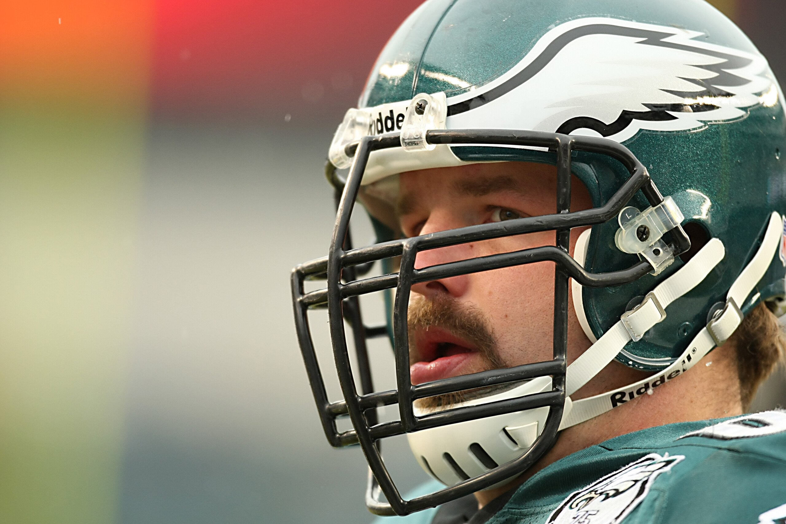 PHILADELPHIA - DECEMBER 2: Jon Runyan #69 of the Philadelphia Eagles looks on during the NFL game against the Seattle Seahawks at the Lincoln Financial Field on December 2, 2007 in Philadelphia, Pennsylvania. (Photo by Al Bello/Getty Images) PHILADELPHIA - DECEMBER 2: Jon Runyan #69 of the Philadelphia Eagles looks on during the NFL game against the Seattle Seahawks at the Lincoln Financial Field on December 2, 2007 in Philadelphia, Pennsylvania. (Photo by Al Bello/Getty Images)