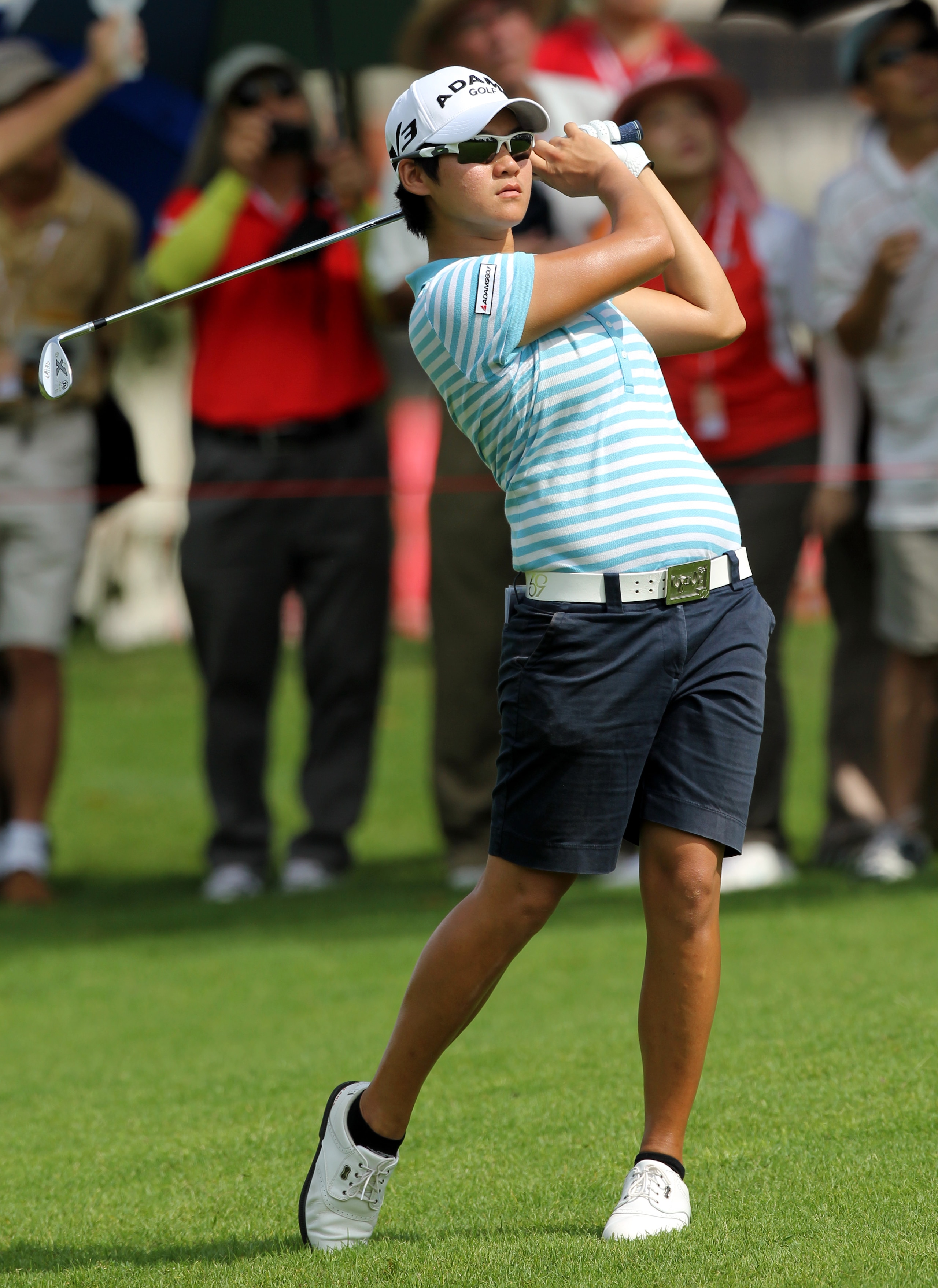 KUALA LUMPUR, MALAYSIA - OCTOBER 22: Yani Tseng of Taiwan watches her shot on the 3rd hole during Round One of the Sime Darby LPGA on October 22, 2010 at the Kuala Lumpur Golf and Country Club in Kuala Lumpur, Malaysia. (Photo by Stanley Chou/Getty Images KUALA LUMPUR, MALAYSIA - OCTOBER 22: Yani Tseng of Taiwan watches her shot on the 3rd hole during Round One of the Sime Darby LPGA on October 22, 2010 at the Kuala Lumpur Golf and Country Club in Kuala Lumpur, Malaysia. (Photo by Stanley Chou/Getty Images
