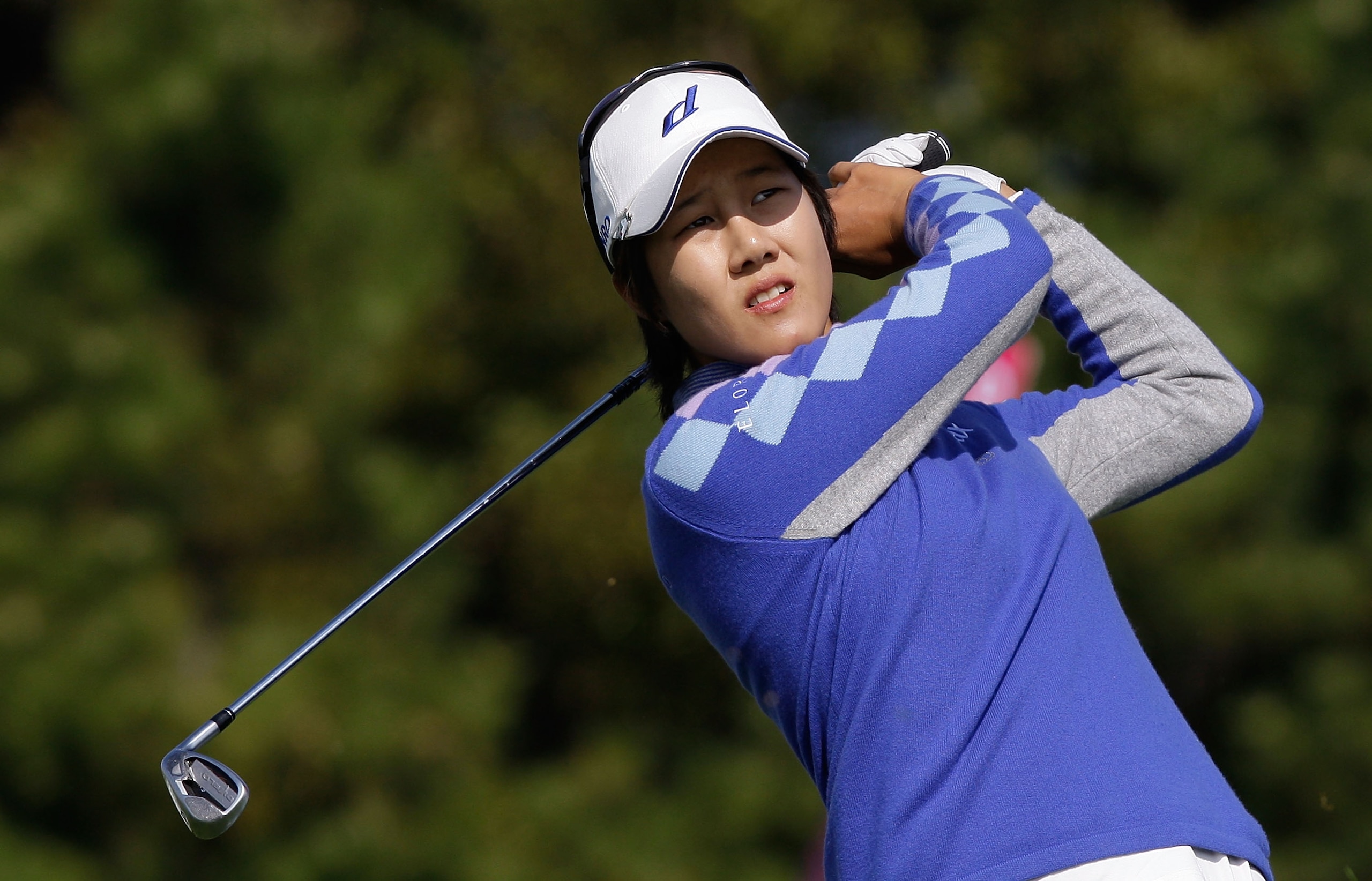 INCHEON, SOUTH KOREA - OCTOBER 31: Kim Song-Hee of South Korea hits a tee shot on the 3rd hole during the 2010 LPGA Hana Bank Championship at Sky 72 Golf Club on October 31, 2010 in Incheon, South Korea. (Photo by Chung Sung-Jun/Getty Images) INCHEON, SOUTH KOREA - OCTOBER 31: Kim Song-Hee of South Korea hits a tee shot on the 3rd hole during the 2010 LPGA Hana Bank Championship at Sky 72 Golf Club on October 31, 2010 in Incheon, South Korea. (Photo by Chung Sung-Jun/Getty Images)