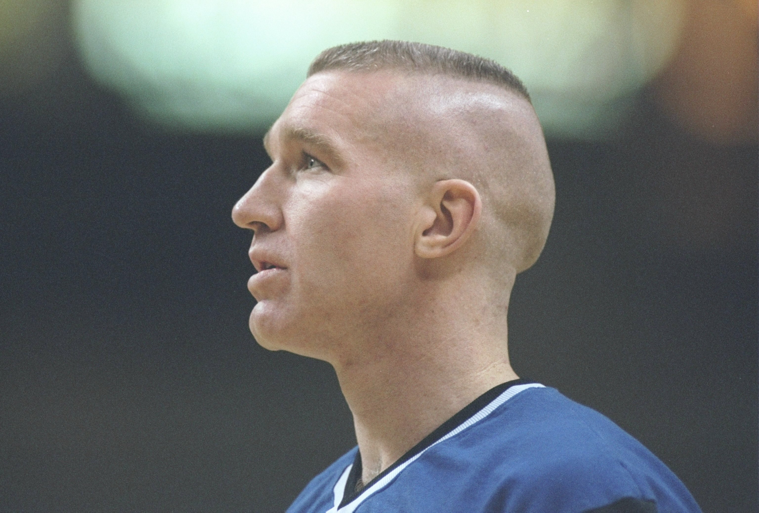 28 Nov 1996: Forward Chris Mullin of the Golden State Warriors stands on the court during a game against the New Jersey Nets at the San Jose Arena in San Jose, California. The Warriors won the game 124-118.