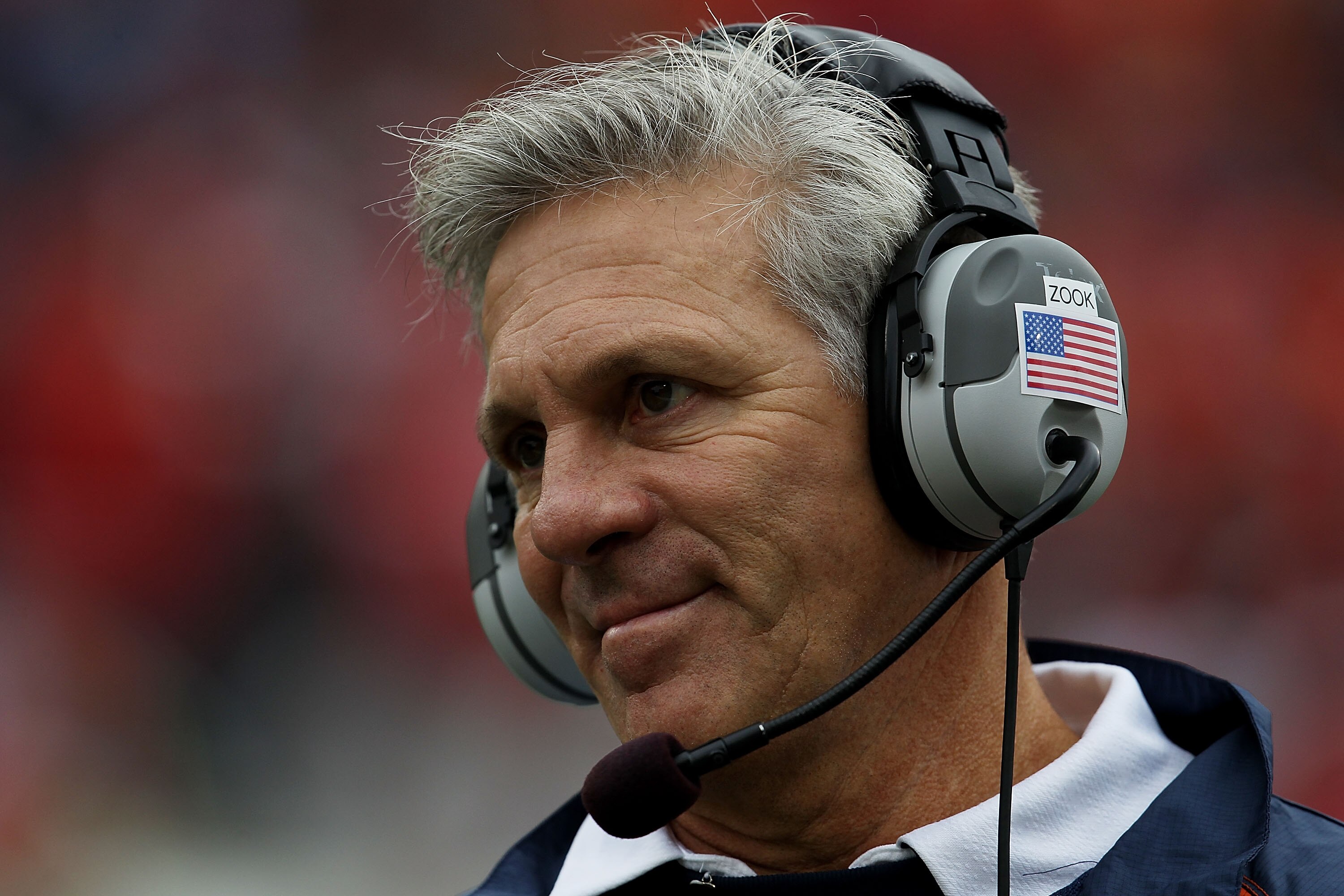 CHAMPAIGN, IL - OCTOBER 02: Head coach Ron Zook of the Illinois Fighting Illini watches as his team takes on the Ohio State Buckeyes at Memorial Stadium on October 2, 2010 in Champaign, Illinois. Ohio State defeated Illinois 24-13. (Photo by Jonathan Dani CHAMPAIGN, IL - OCTOBER 02: Head coach Ron Zook of the Illinois Fighting Illini watches as his team takes on the Ohio State Buckeyes at Memorial Stadium on October 2, 2010 in Champaign, Illinois. Ohio State defeated Illinois 24-13. (Photo by Jonathan Dani