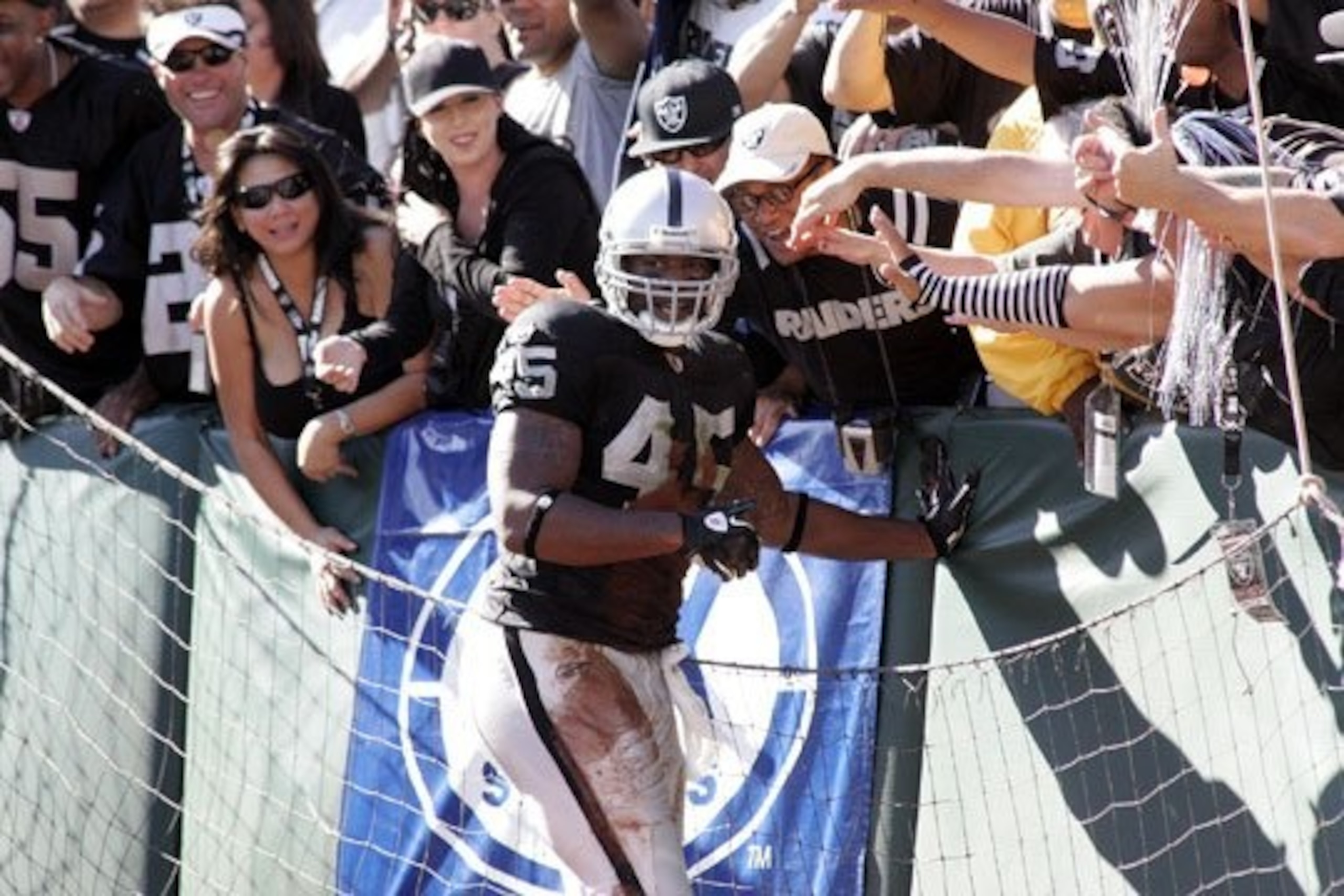 Marcel Reece, the fullback that can go deep. Must more be said?