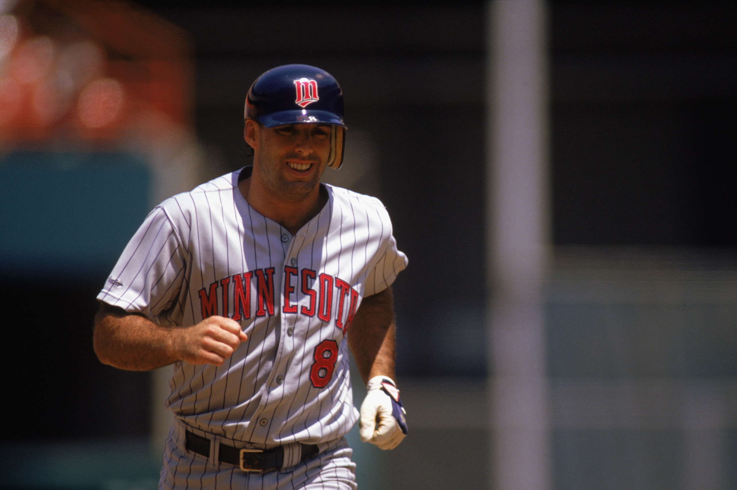 1989: Gary Gaetti #8 of the Minnesota Twins runs the base after his home run during a game in the 1989 season. (Photo by: Stephen Dunn/Getty Images) 1989: Gary Gaetti #8 of the Minnesota Twins runs the base after his home run during a game in the 1989 season. (Photo by: Stephen Dunn/Getty Images)
