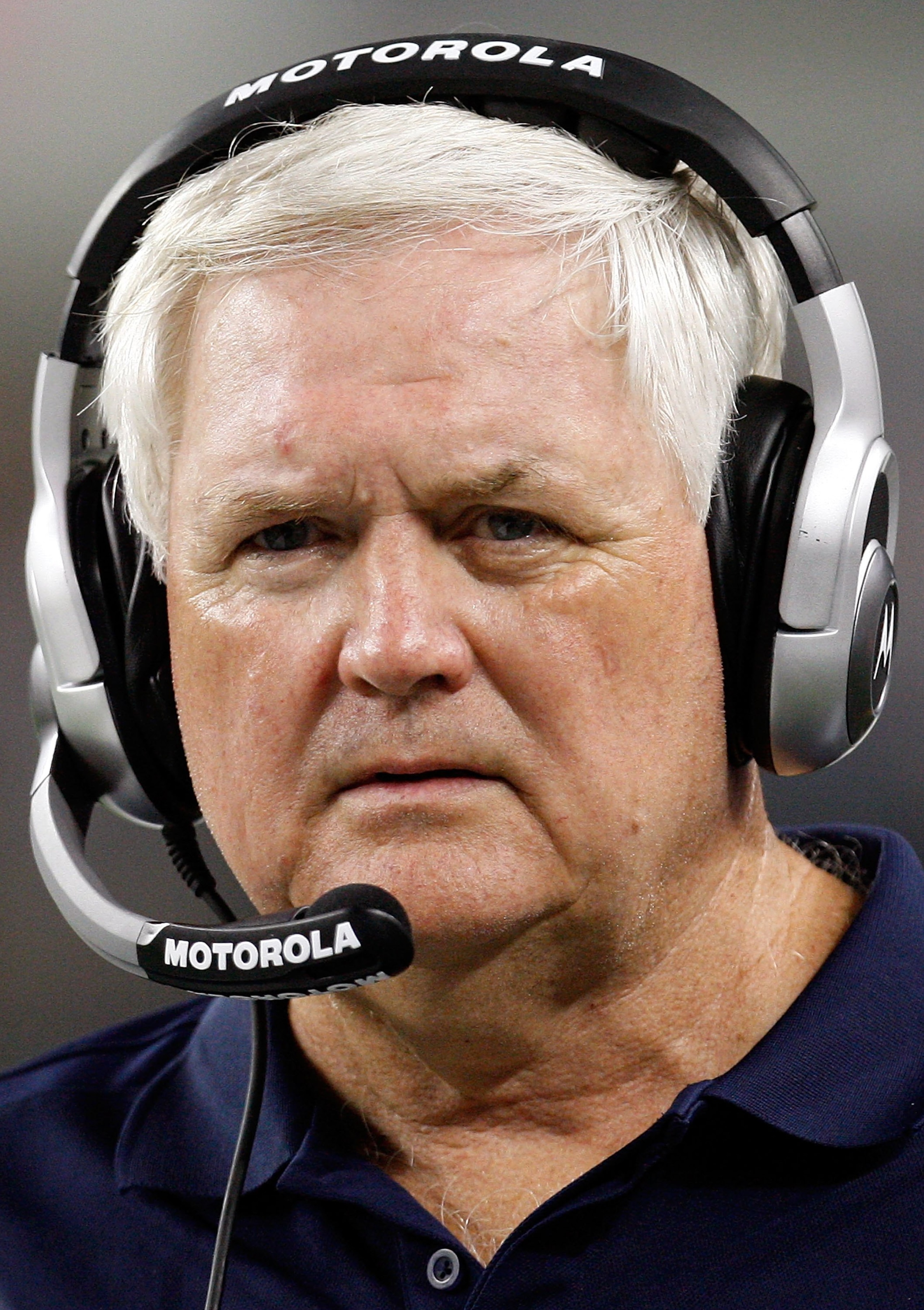 ARLINGTON, TX - SEPTEMBER 20:  Head coach Wade Phillips of the Dallas Cowboys at Cowboys Stadium on September 20, 2009 in Arlington, Texas.  (Photo by Ronald Martinez/Getty Images)