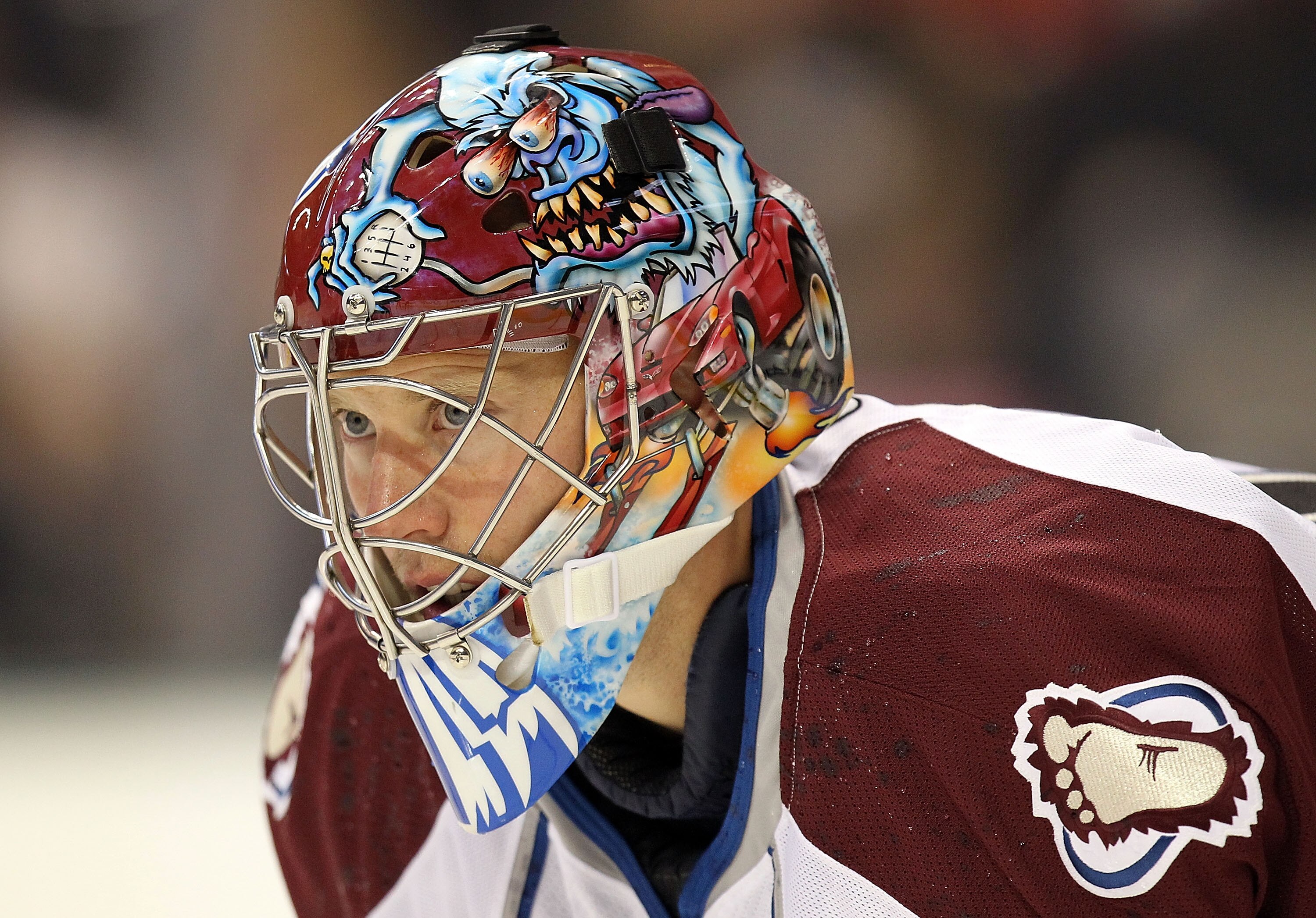DALLAS - SEPTEMBER 30:  Goaltender Craig Anderson #41 of the Colorado Avalanche at American Airlines Center on September 30, 2010 in Dallas, Texas.  (Photo by Ronald Martinez/Getty Images)
