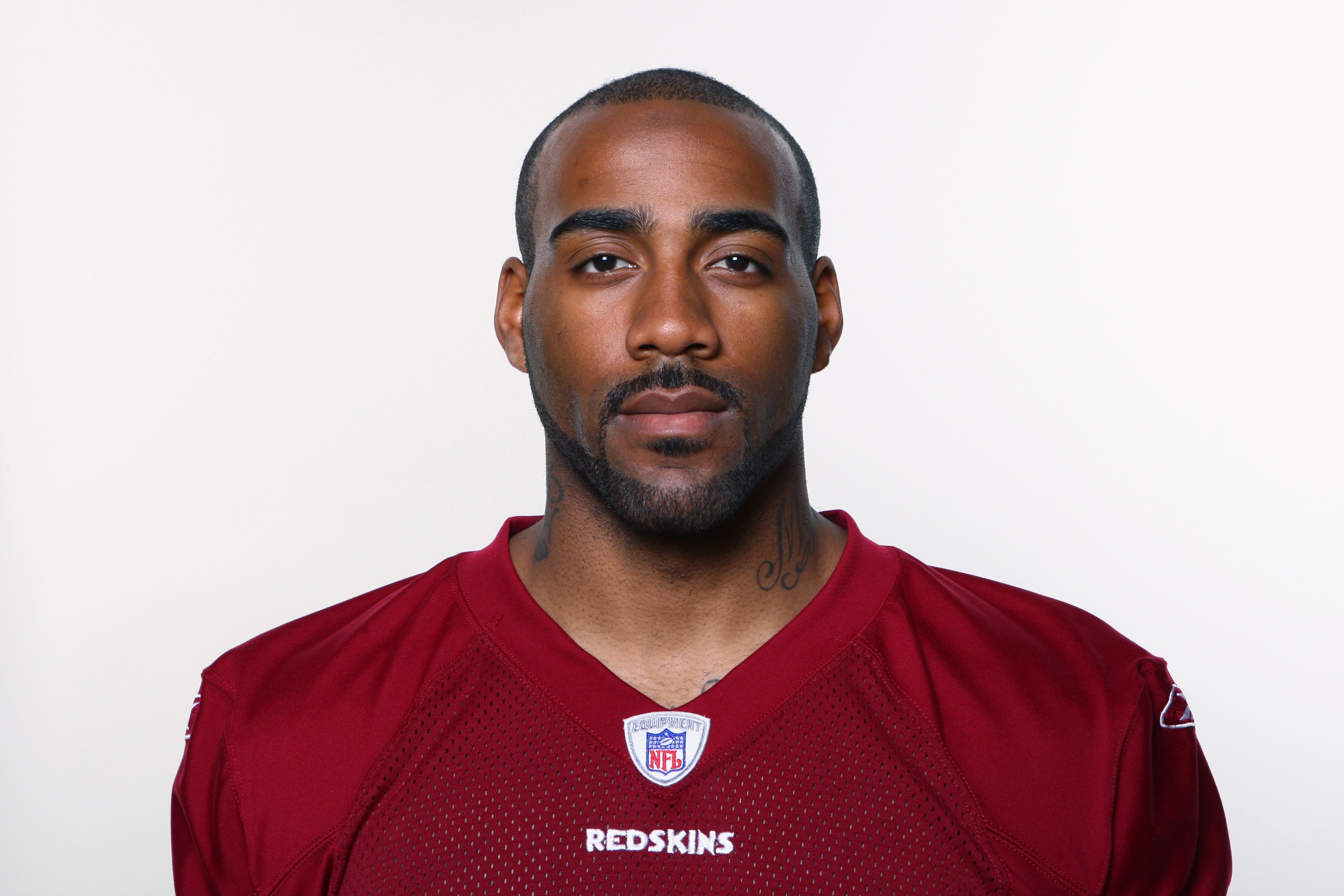 LANDOVER, MD - 2009:  DeAngelo Hall of the Washington Redskins poses for his 2009 NFL headshot at photo day in Landover, Maryland.  (Photo by NFL Photos)