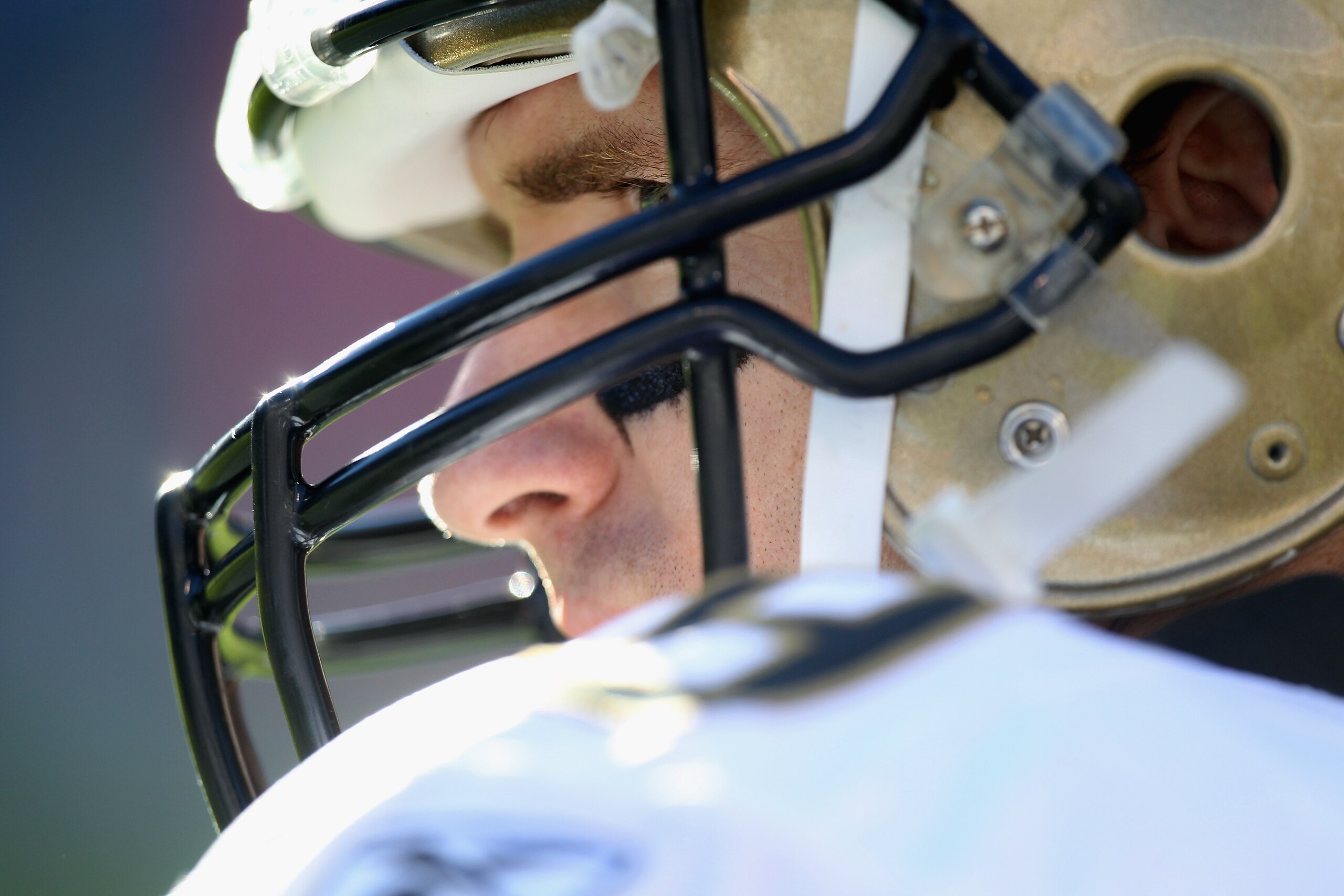CHARLOTTE, NC - NOVEMBER 07: Drew Brees #9 of the New Orleans Saints watches on from the sidelines against the Carolina Panthers during their game at Bank of America Stadium on November 7, 2010 in Charlotte, North Carolina. (Photo by Streeter Lecka/Gett CHARLOTTE, NC - NOVEMBER 07: Drew Brees #9 of the New Orleans Saints watches on from the sidelines against the Carolina Panthers during their game at Bank of America Stadium on November 7, 2010 in Charlotte, North Carolina. (Photo by Streeter Lecka/Gett