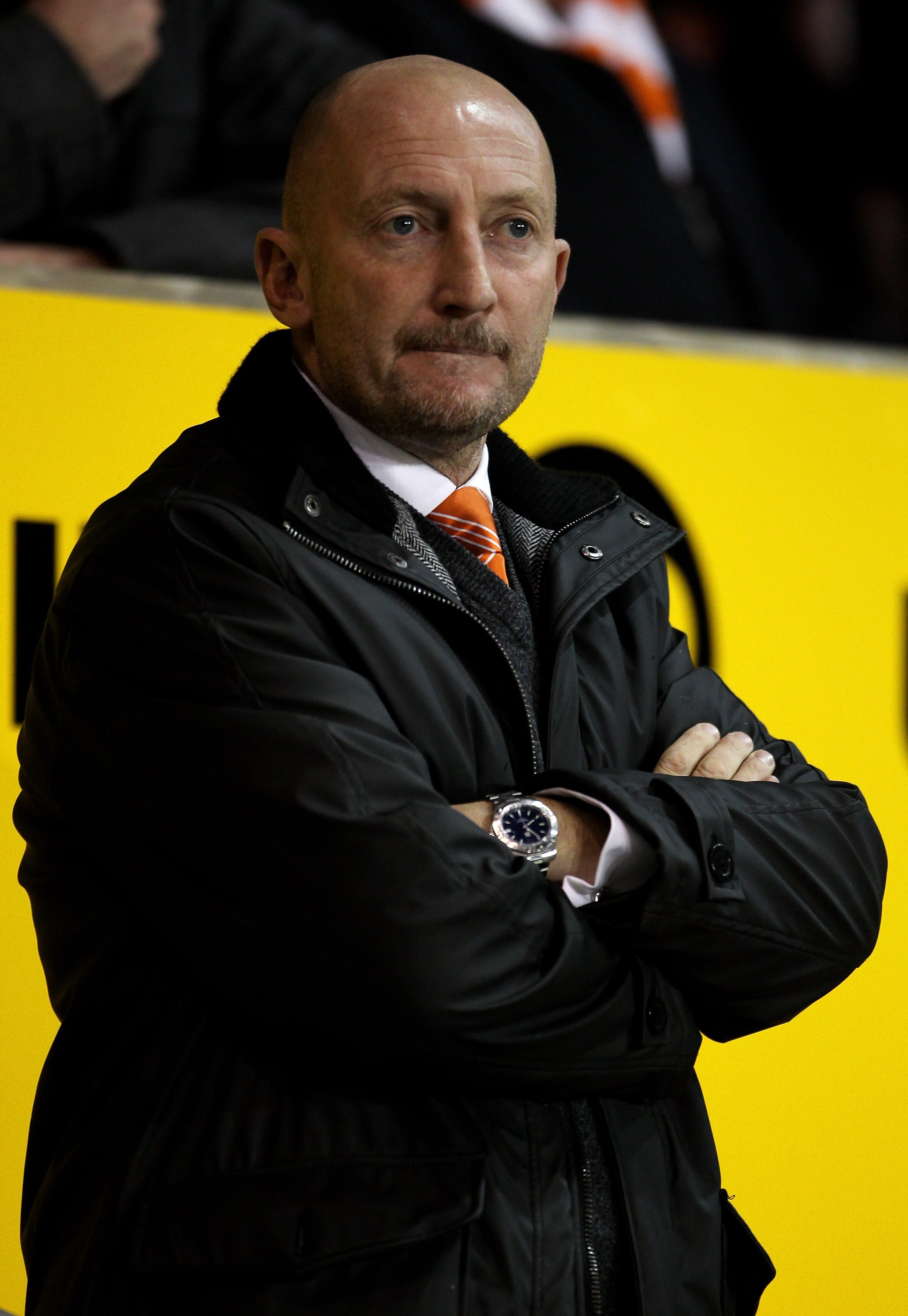 BLACKPOOL, ENGLAND - NOVEMBER 01: Blackpool Manager Ian Holloway looks on during the Barclays Premier League match between Blackpool and West Bromwich Albion at Bloomfield Road on November 1, 2010 in Blackpool, England. (Photo by Alex Livesey/Getty Imag BLACKPOOL, ENGLAND - NOVEMBER 01: Blackpool Manager Ian Holloway looks on during the Barclays Premier League match between Blackpool and West Bromwich Albion at Bloomfield Road on November 1, 2010 in Blackpool, England. (Photo by Alex Livesey/Getty Imag