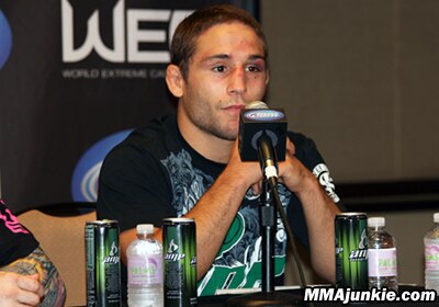 Chad Mendes (pictured) looks to remain undefeated