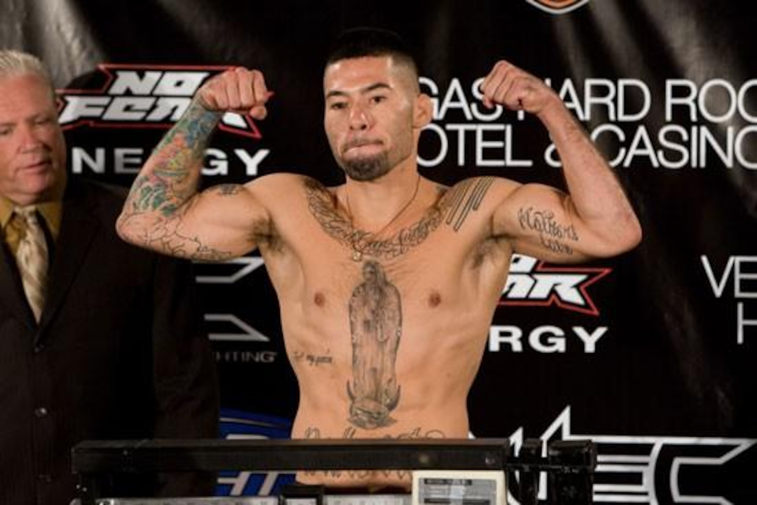 Damacio Page (pictured) and Demetrious Johnson open the televised portion of the card