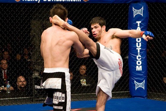 Raphael Assuncao (right) looks to end a two-fight skid