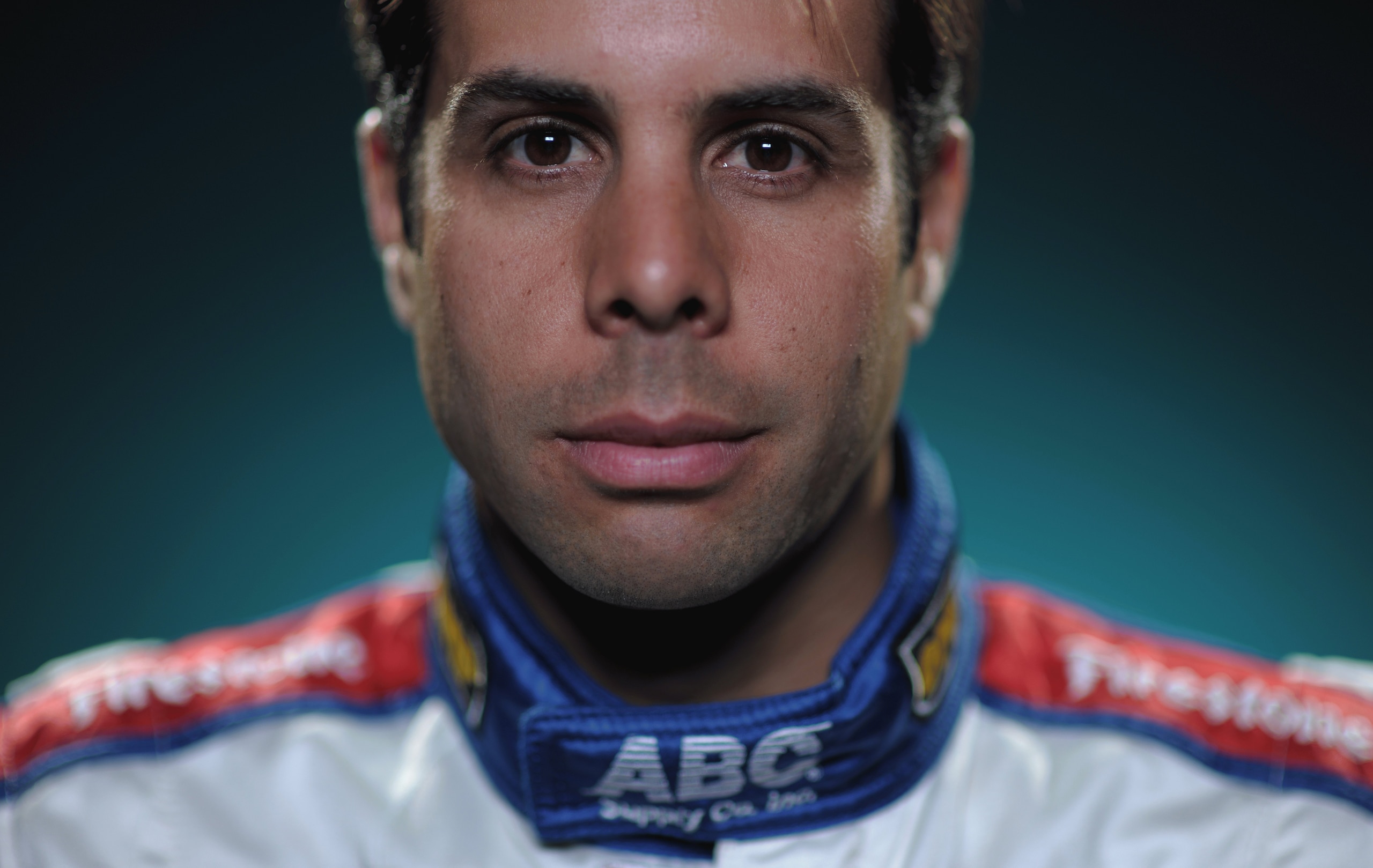 HOMESTEAD, FL - FEBRUARY 24:  Vitor Meira driver of the #14 A. J. Foyt Entreprises Dallara Honda poses for a portrait during the IRL IndyCar Series Spring Testing on February 24, 2009 at the Homestead-Miami Speedway in Homestead, Florida. (Photo by Robert
