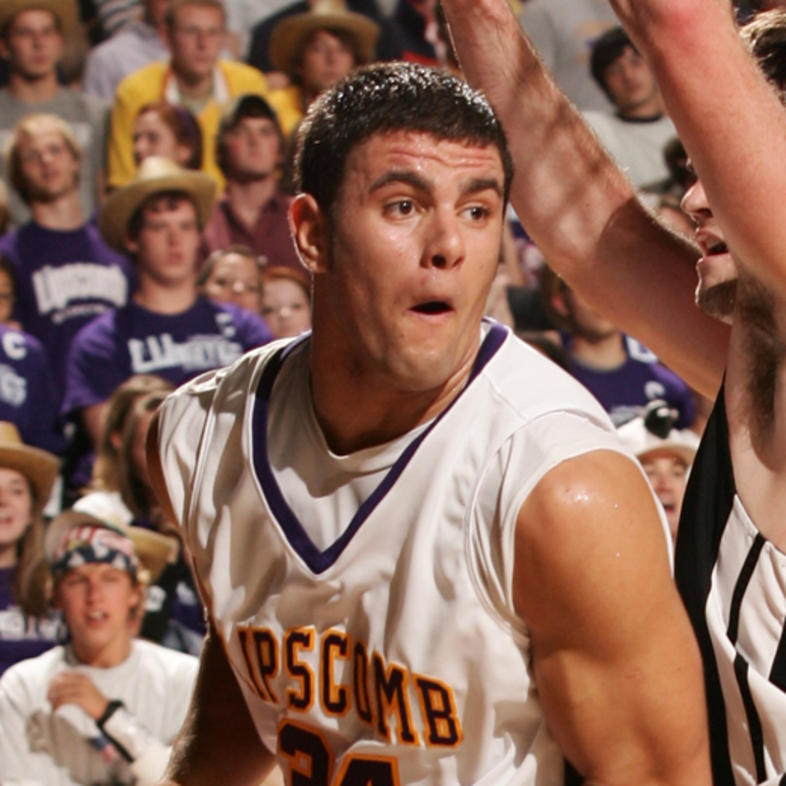 Adnan Hodzic, Lipscomb's Bosnian Beast. Photo Credit: AtlanticSun.org