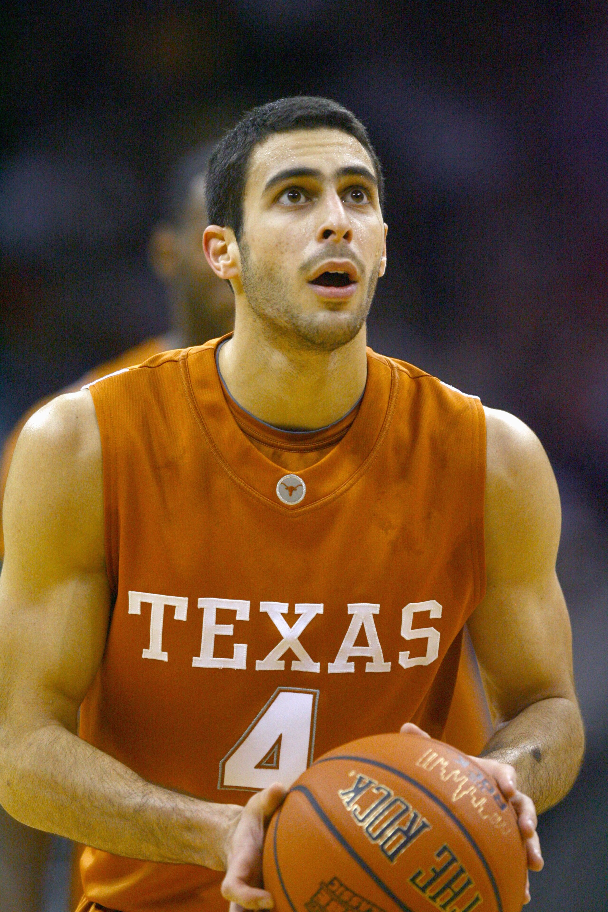 KANSAS CITY, MO - NOVEMBER 24: Dogus Balbay #4 of the Texas Longhorns looks to make a free throw against the Pittsburgh Panthers during the CBE Classic championship game on November 24, 2009 at Sprint Center in Kansas City, Missouri. (Photo by: Jamie Squ KANSAS CITY, MO - NOVEMBER 24: Dogus Balbay #4 of the Texas Longhorns looks to make a free throw against the Pittsburgh Panthers during the CBE Classic championship game on November 24, 2009 at Sprint Center in Kansas City, Missouri. (Photo by: Jamie Squ