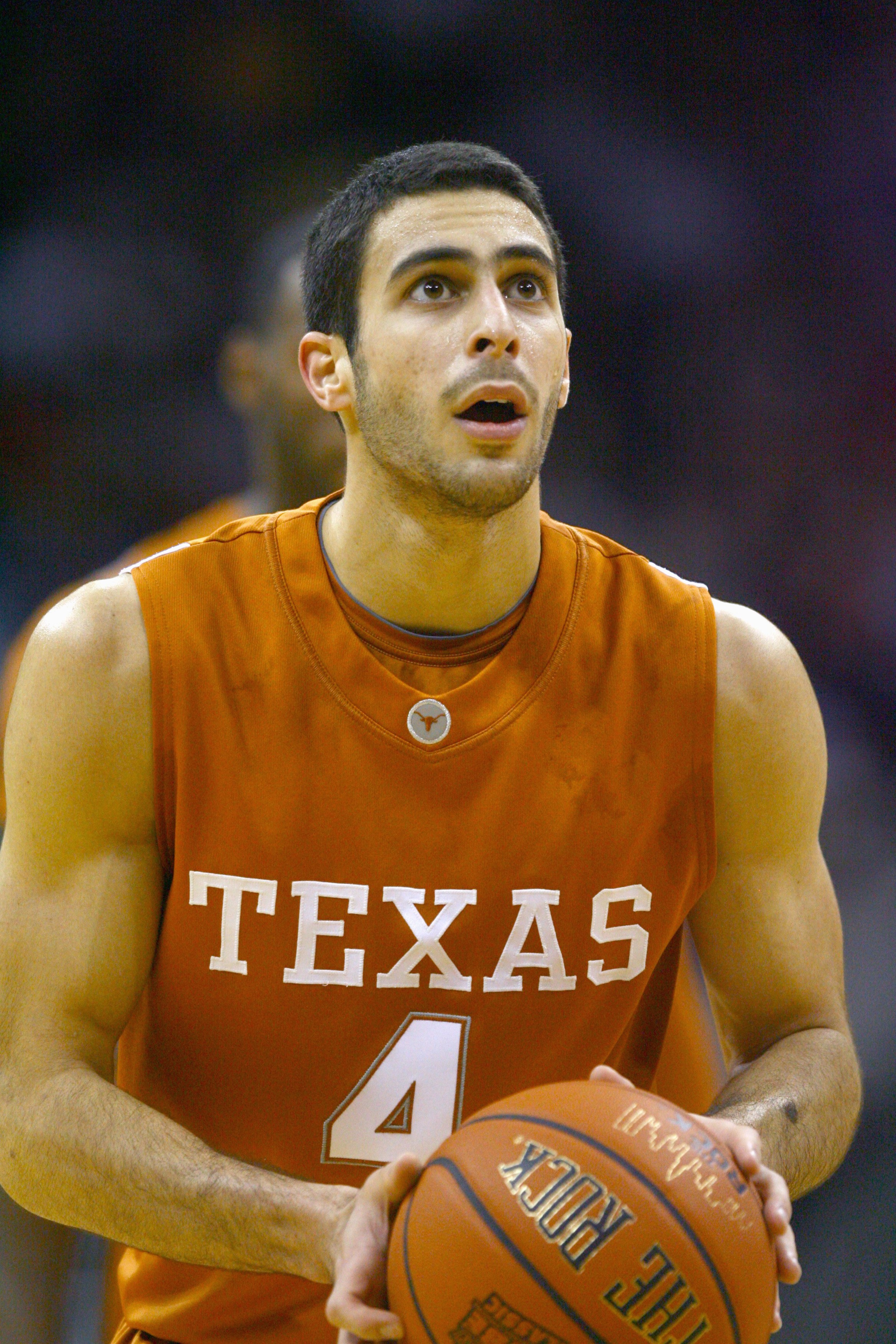 KANSAS CITY, MO - NOVEMBER 24: Dogus Balbay #4 of the Texas Longhorns looks to make a free throw against the Pittsburgh Panthers during the CBE Classic championship game on November 24, 2009 at Sprint Center in Kansas City, Missouri. (Photo by: Jamie Squ KANSAS CITY, MO - NOVEMBER 24: Dogus Balbay #4 of the Texas Longhorns looks to make a free throw against the Pittsburgh Panthers during the CBE Classic championship game on November 24, 2009 at Sprint Center in Kansas City, Missouri. (Photo by: Jamie Squ
