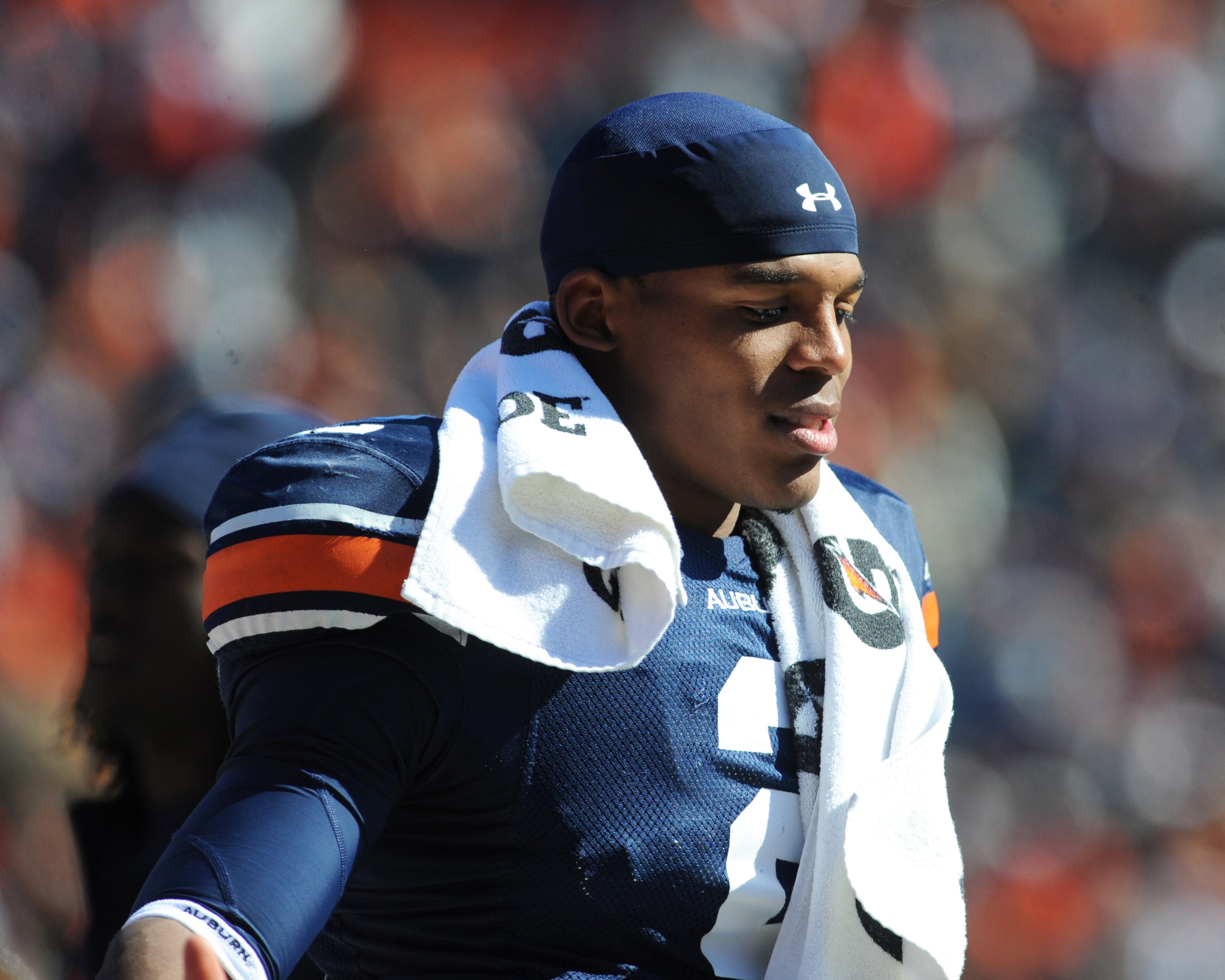 AUBURN, AL - NOVEMBER 06:  Quarterback Cam Newton #2 of the Auburn Tigers plays against the Chattanooga Mocs November 6, 2010 at Jordan-Hare Stadium in Auburn, Alabama.  (Photo by Al Messerschmidt/Getty Images)
