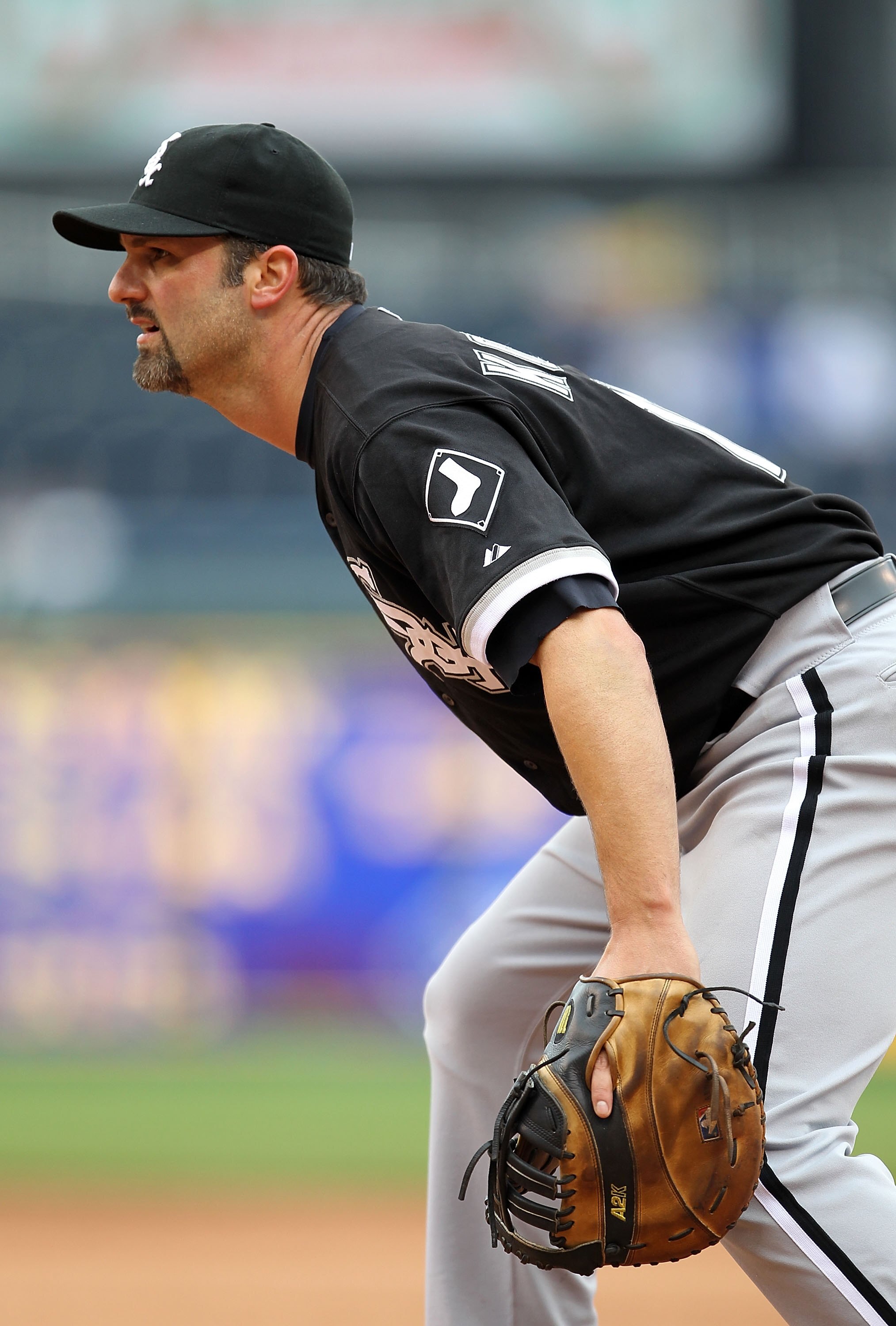KANSAS CITY, MO - MAY 16:  Paul Konerko #14 of the Chicago White Sox in action during the game against the Kansas City Royals on May 16, 2010 at Kauffman Stadium in Kansas City, Missouri.  (Photo by Jamie Squire/Getty Images)