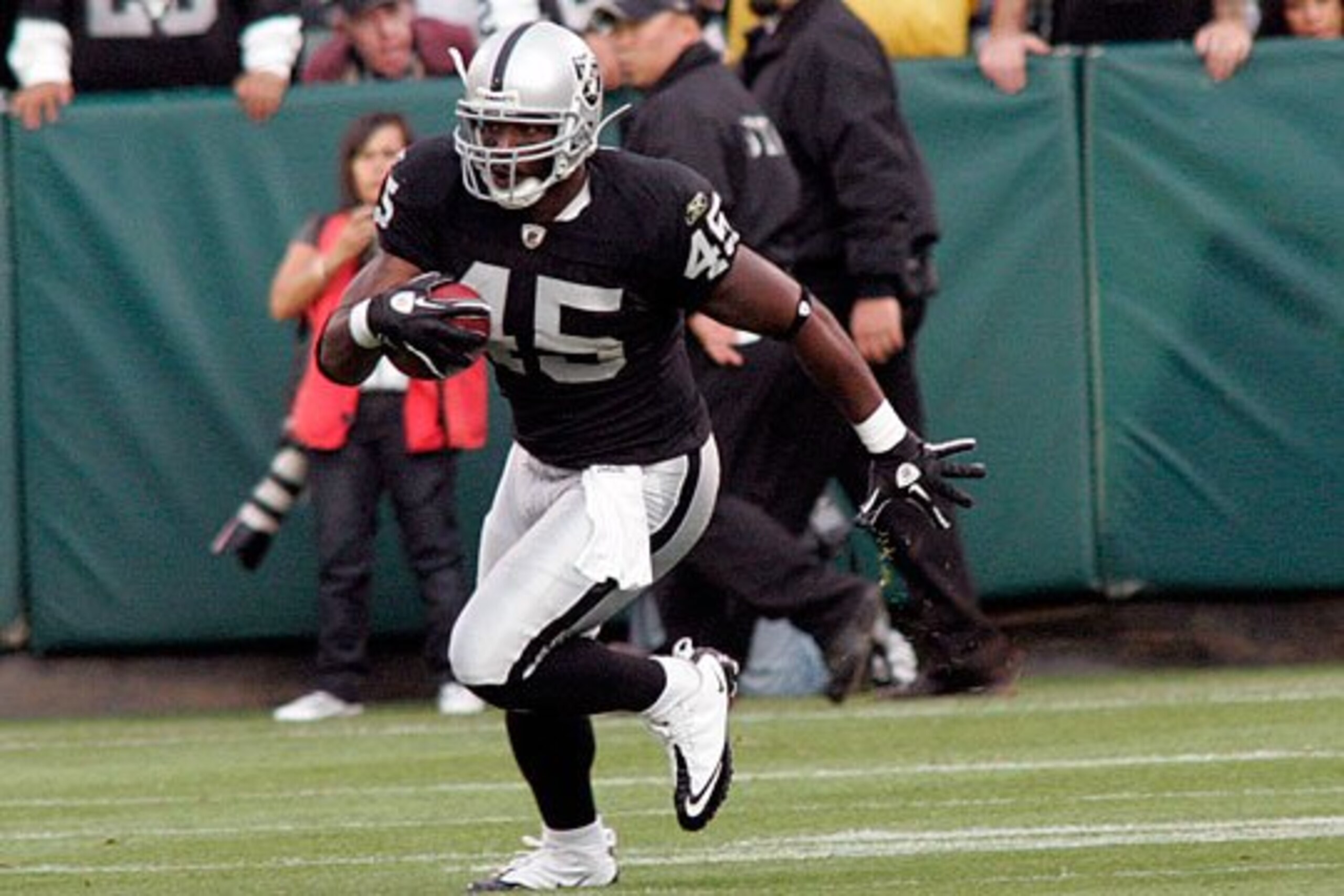 Marcel Reece is having a break out year.