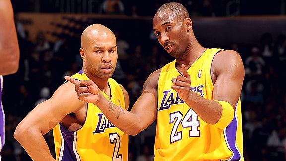 Derek Fisher and Kobe Bryant: 2 great leaders