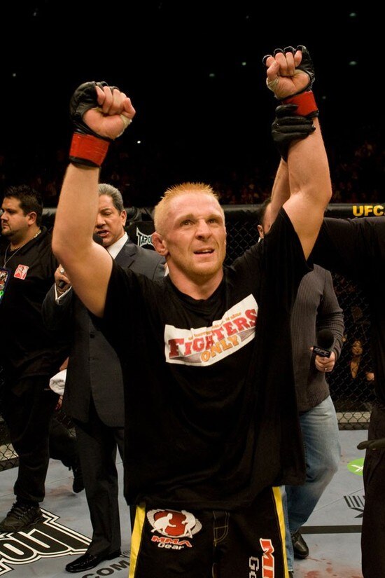 Dennis Siver (pictured) fights in his home country